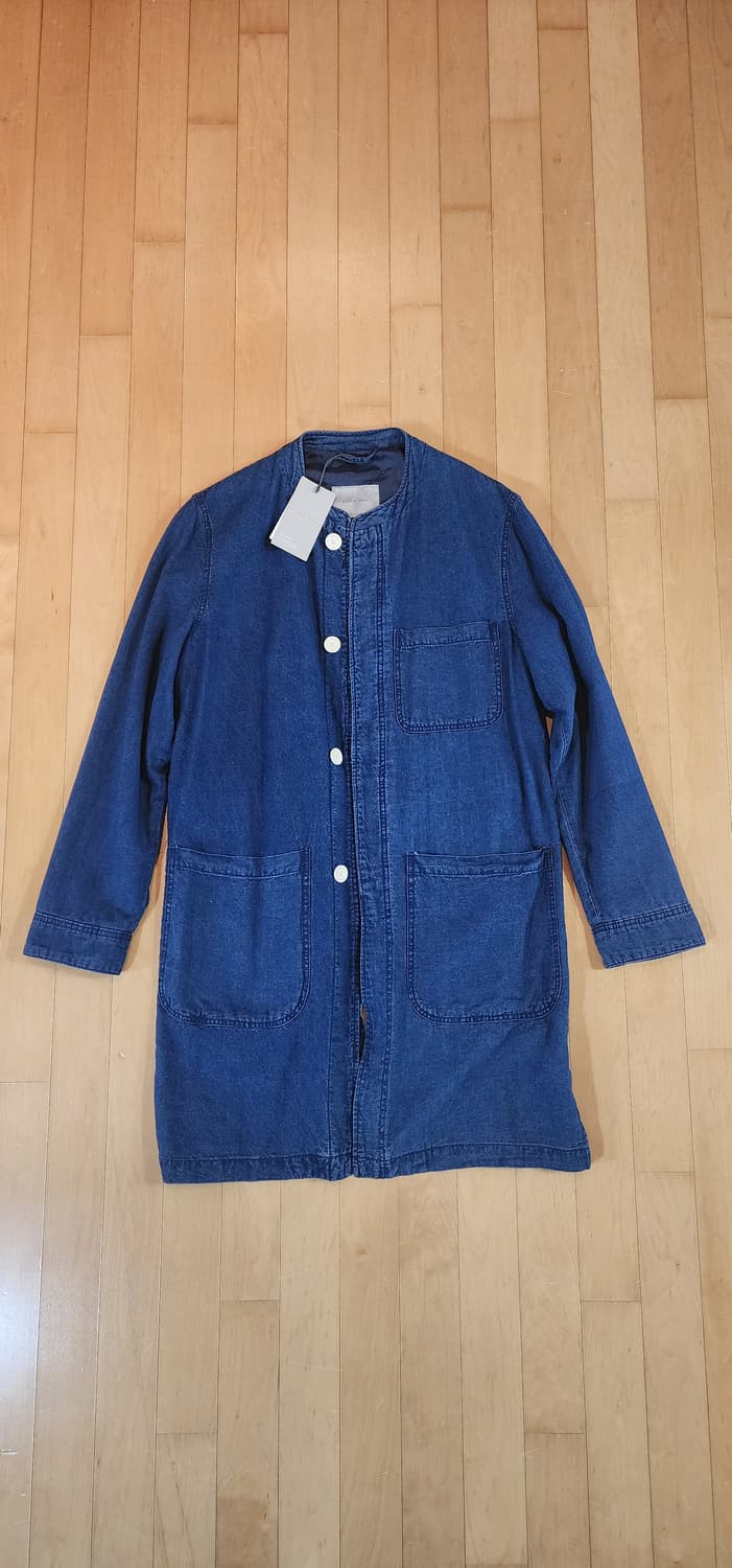(새상품)자라 데님 롱자켓 XL 상품이미지4