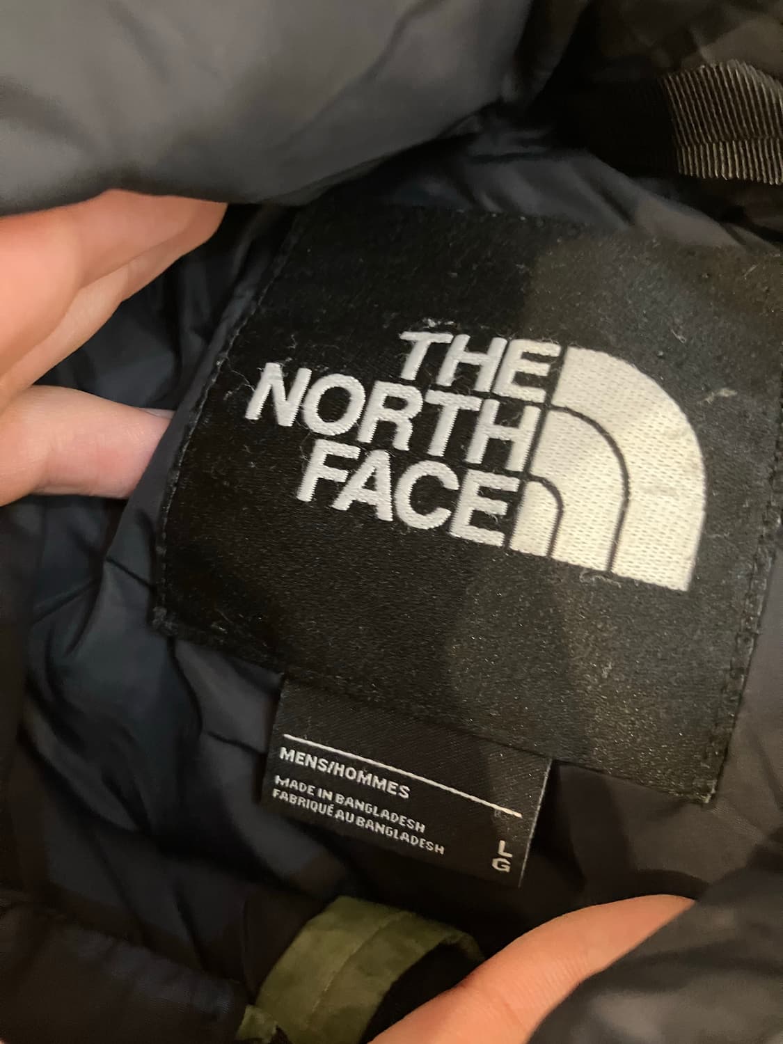 대대장 노스페이스 700필 눕시 패딩 카키 상품이미지5