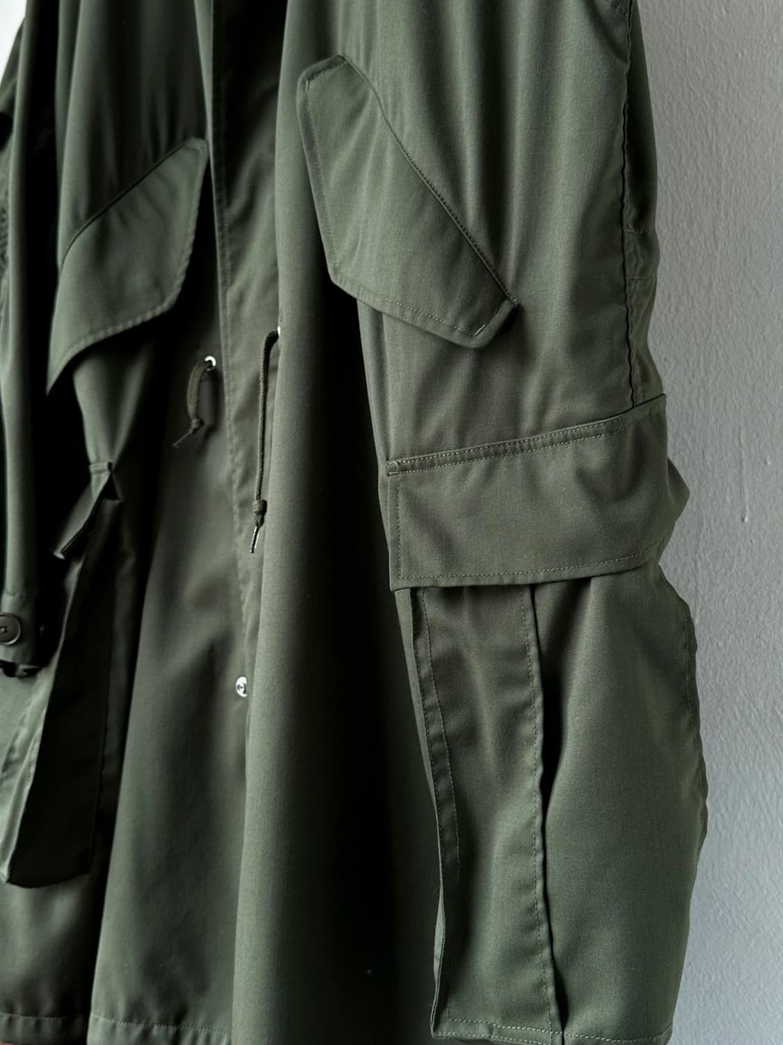 Military multi pocket BIG mods coat 상품이미지3
