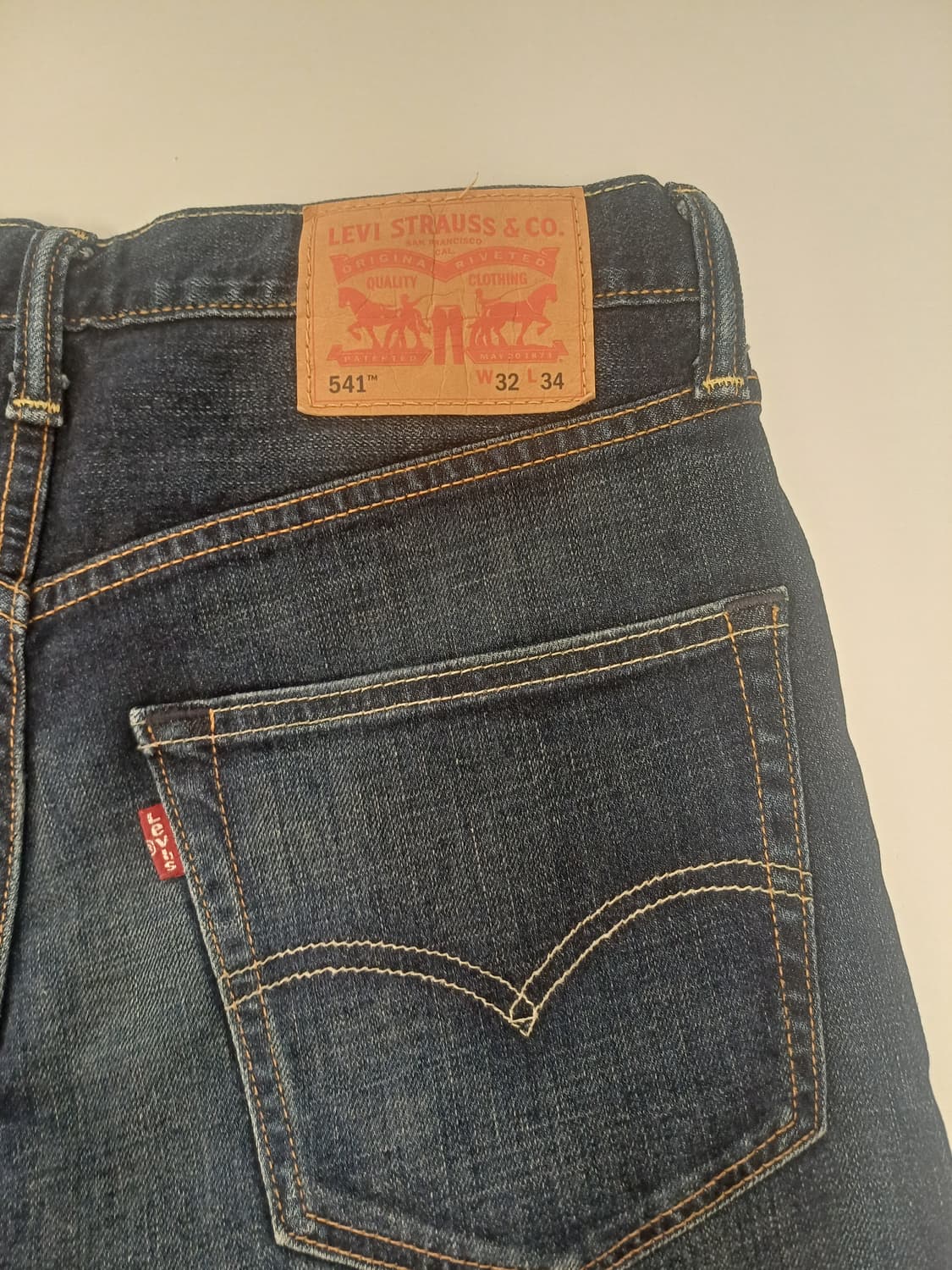 Levi's 541™ 애슬레틱 테이퍼드 딥인디고 위스커 (W32 L34) 상품이미지4