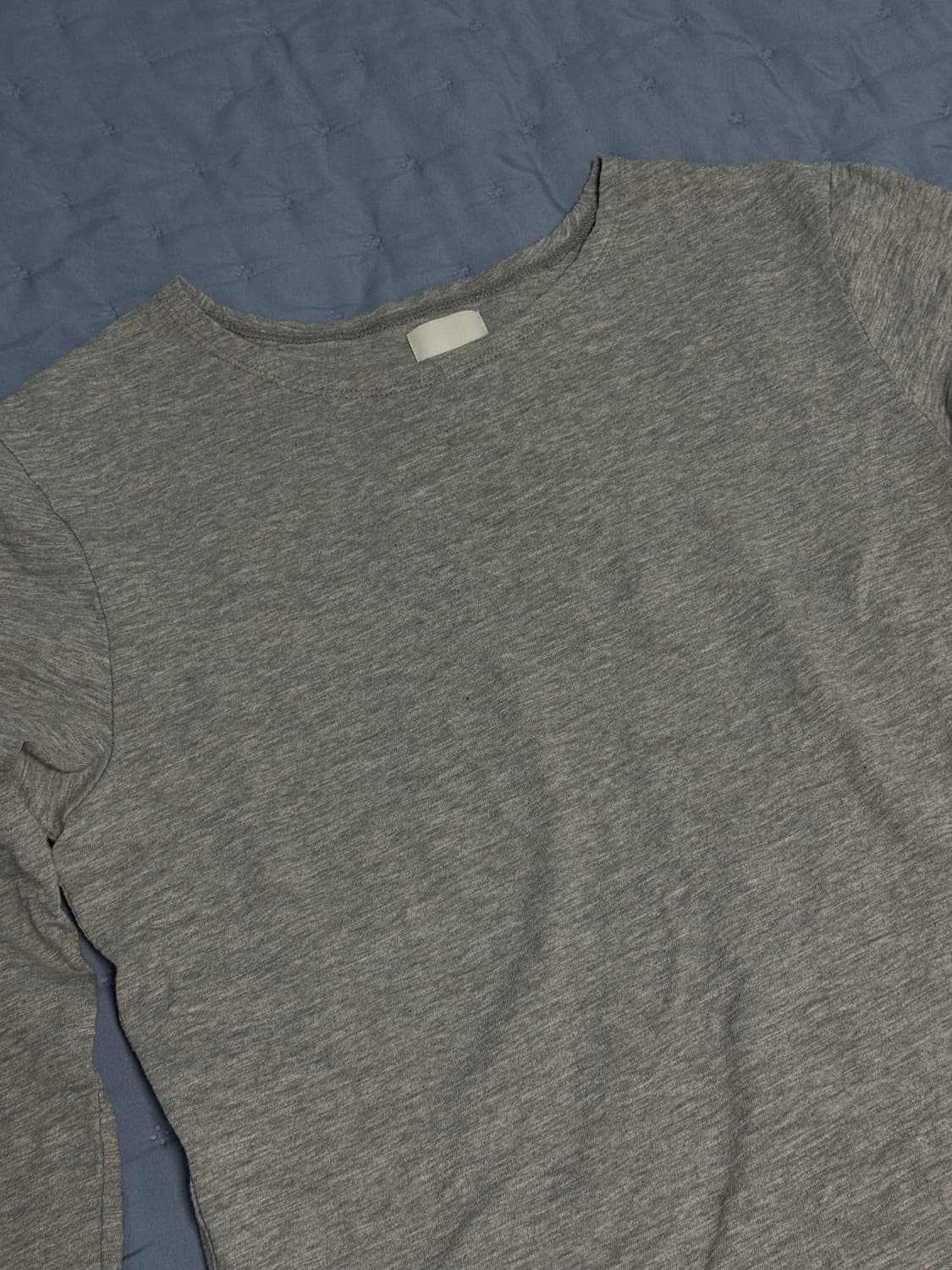 10/27 제품 모노프리베 텍스처 롤 롱슬리브 1사이즈 상품이미지1