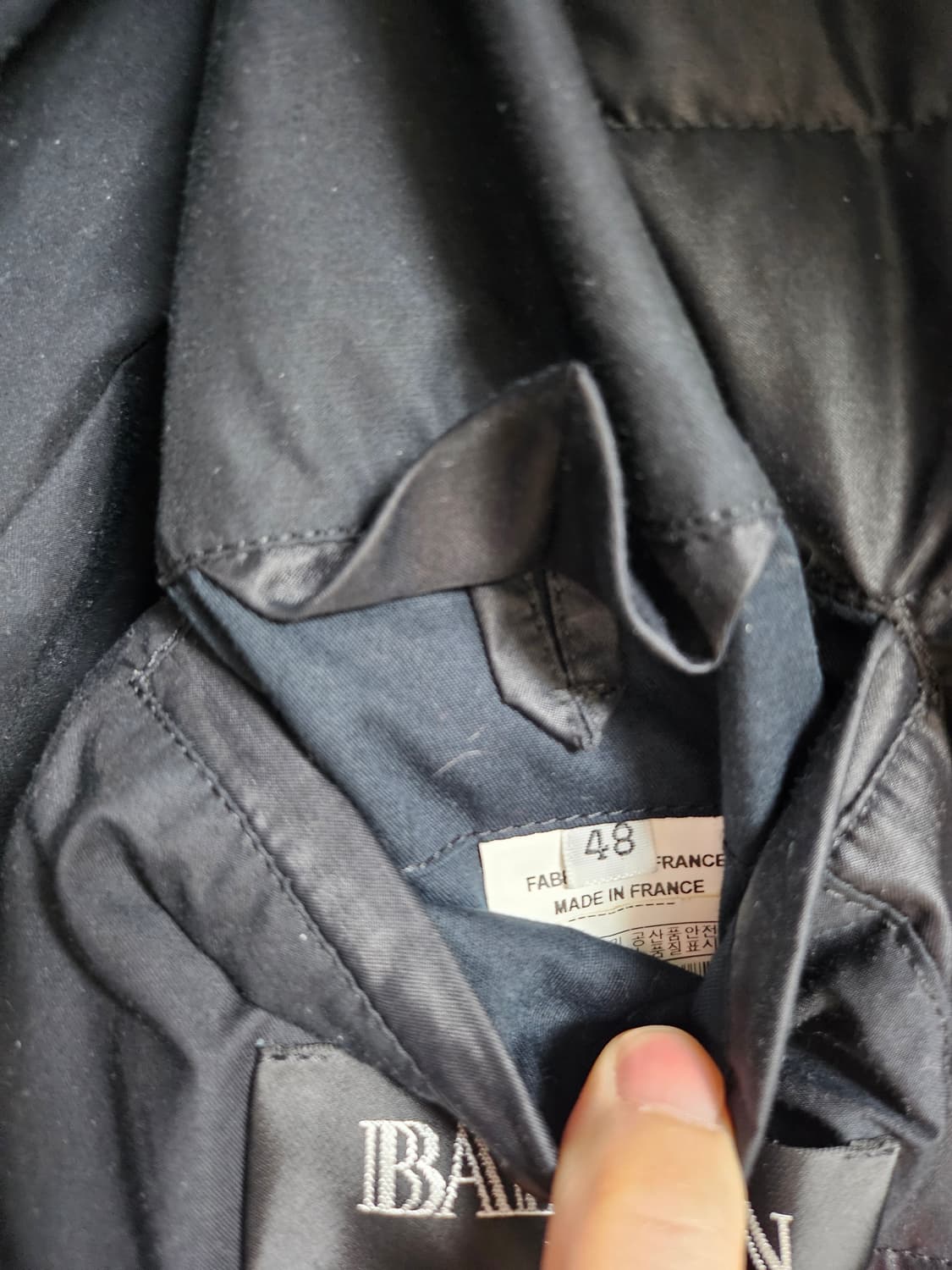 발망 바이커 지퍼 패딩 자켓 48 상품이미지3