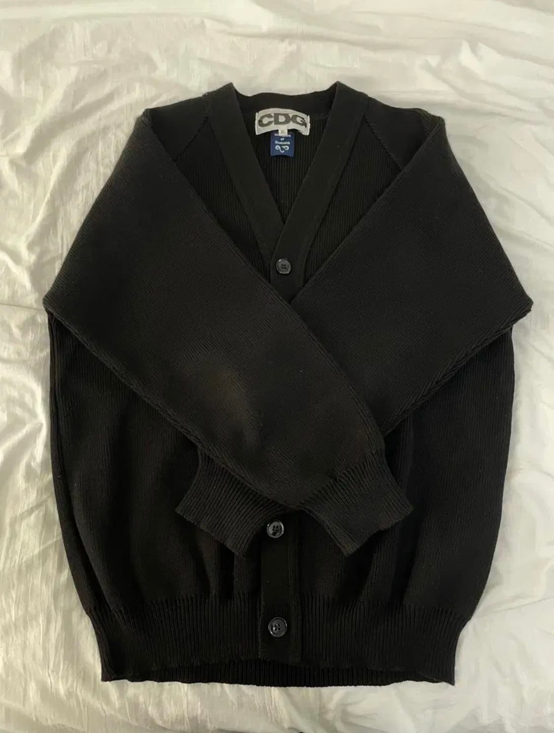 CDG 가디건 XL 블랙 상품이미지3