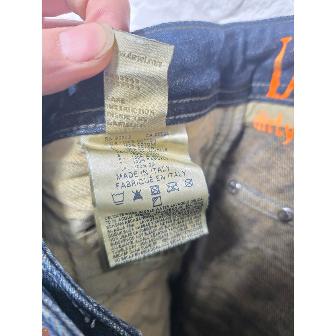 디젤 POIAK 청바지 W32 상품이미지3