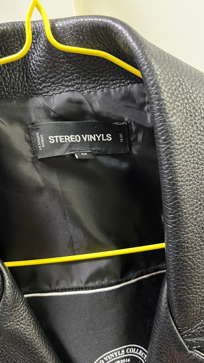 스테레오 바이널즈 라이더자켓 카우레더 상품이미지3