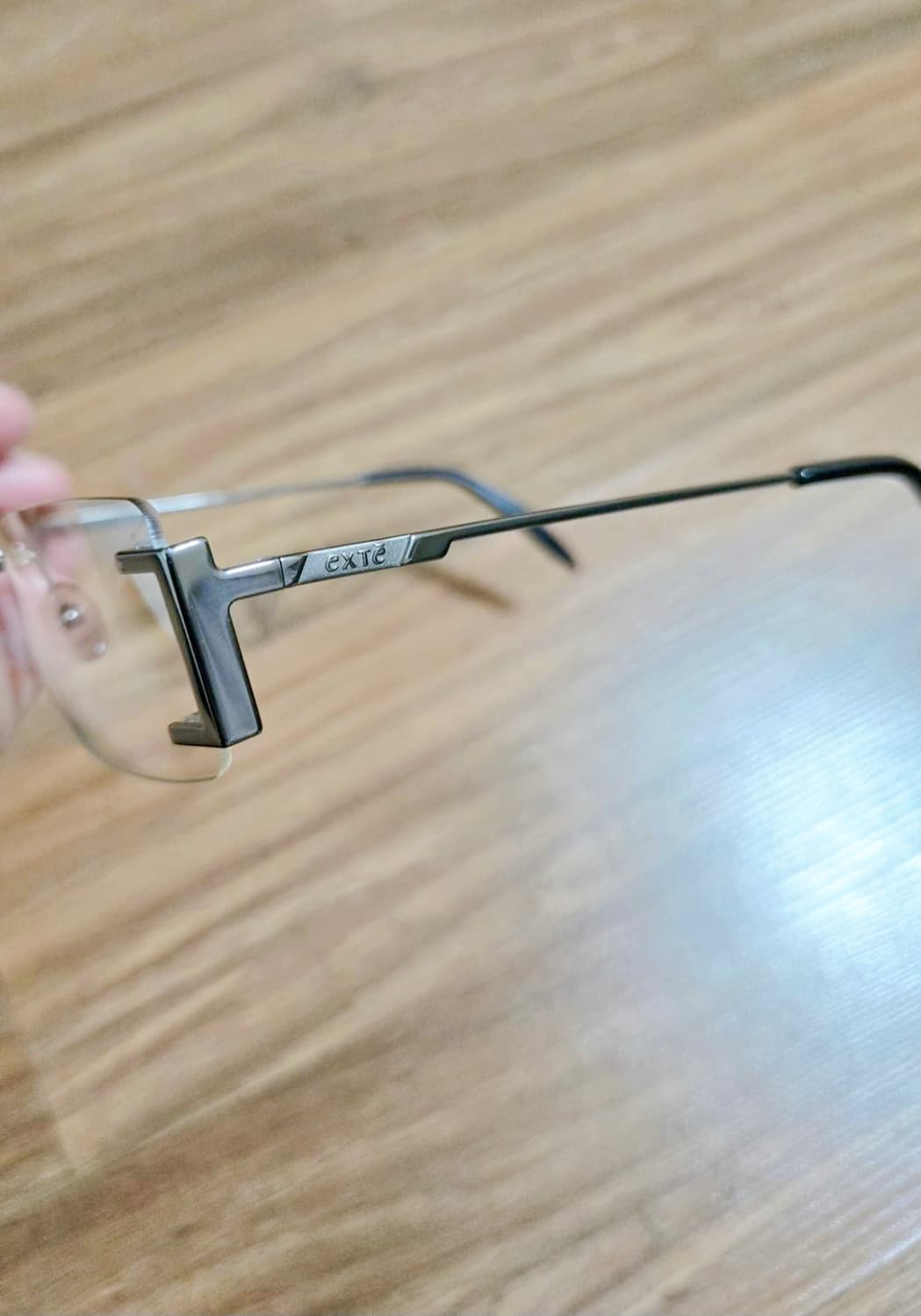 Exte 긱시크 스퀘어 무테 안경 [정품] 상품이미지5