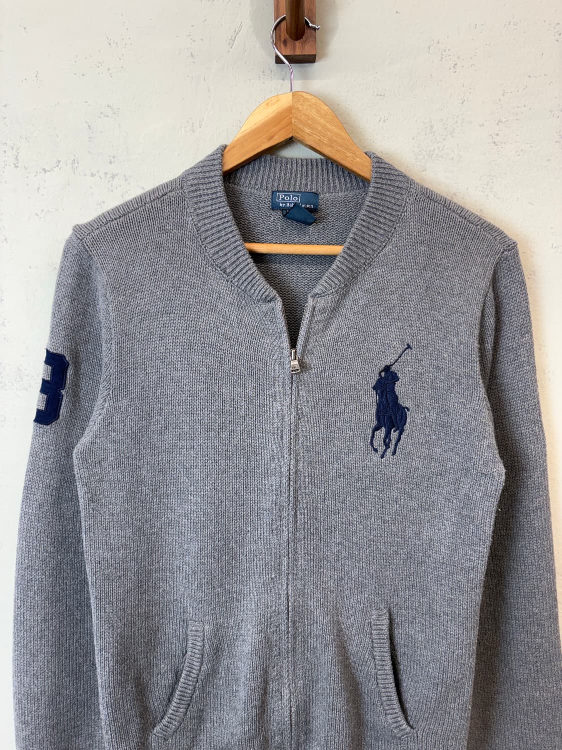 폴로랄프로렌 보이즈 빅포니 니트 집업 상품이미지5