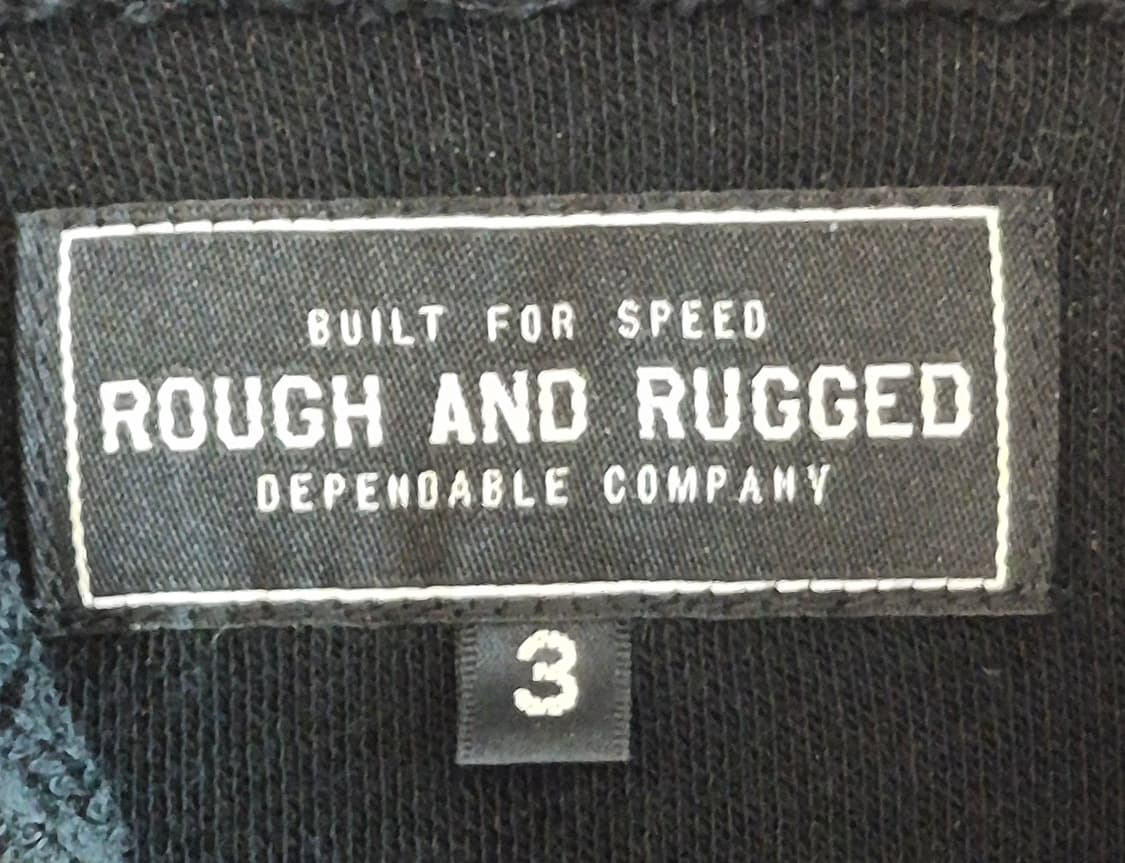 ROUGH AND RUGGED Terry Thunder Hoodie 상품이미지4