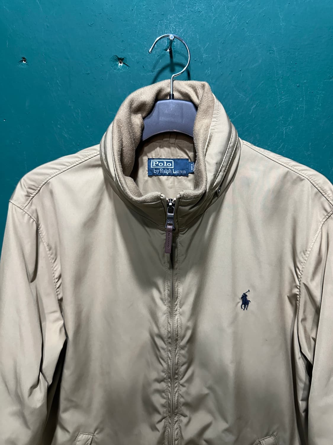 폴로 스윙톱 바람막이 베이지 M 상품이미지2