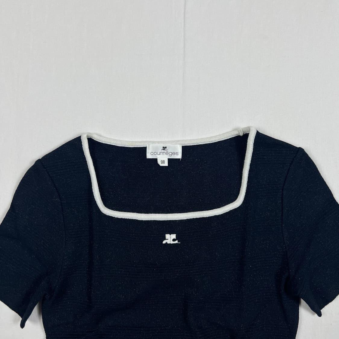 90‘s 꾸레쥬 꾸레주 courreges 로고 반팔티 상품이미지2