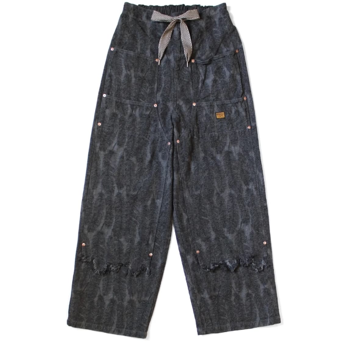 캐피탈 맥파이 더블니 데님 블랙 4 상품이미지1