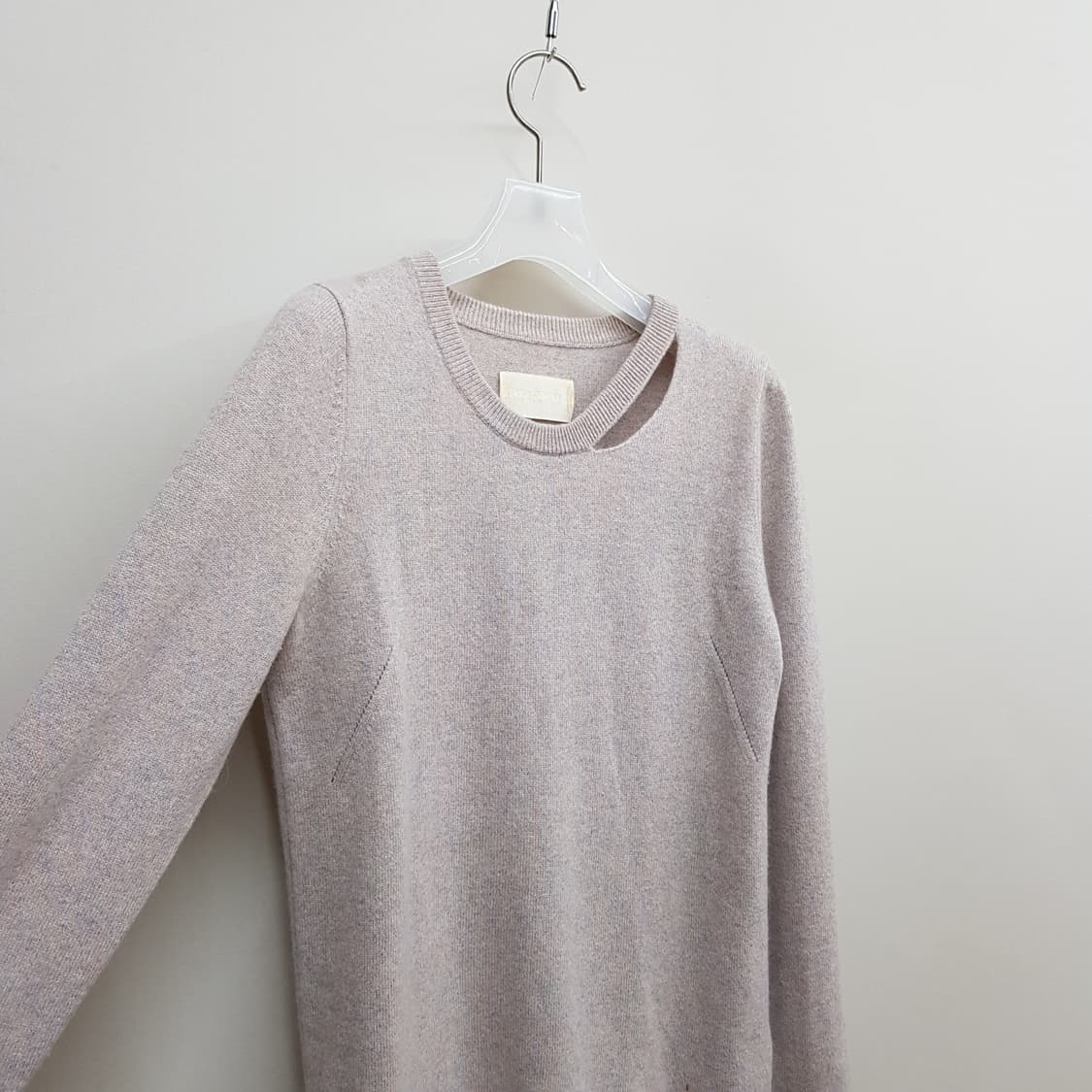 쟈딕앤볼테르 캐시미어 100% 배색 커프스 니트 S사이즈 상품이미지3