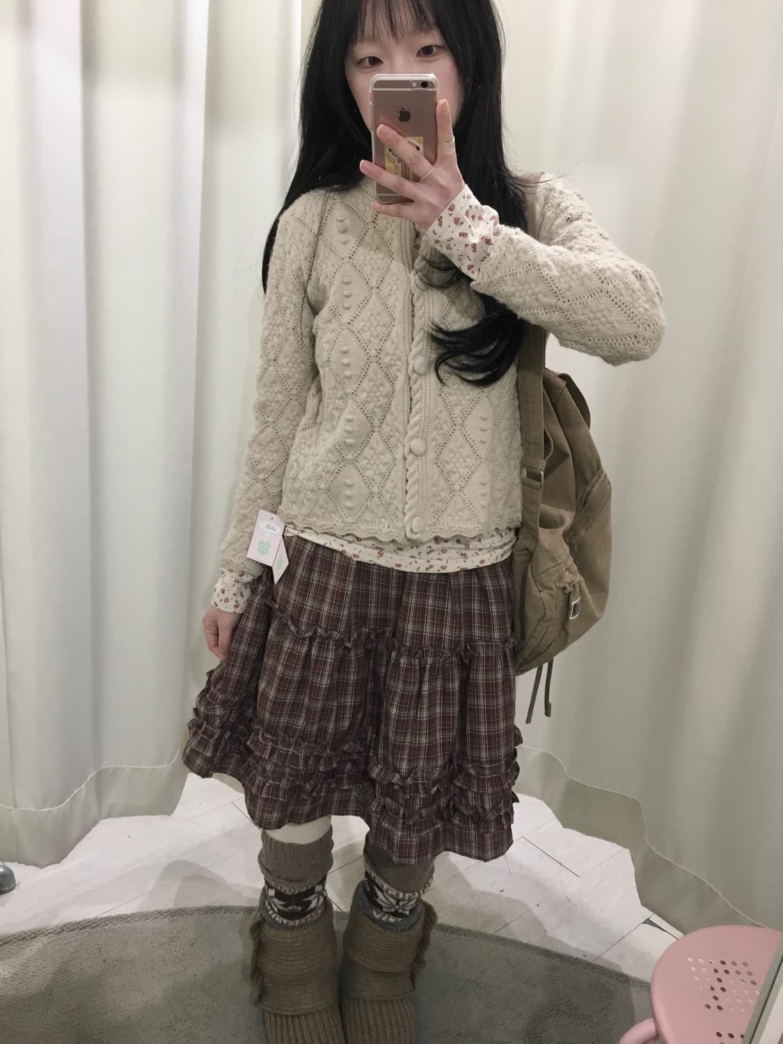 burning-lotus flower cardigan 상품이미지4