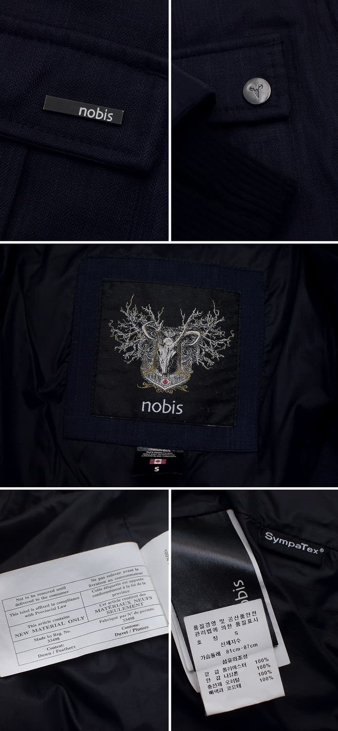 노비스 신디 헤비다운 패딩파카 다크네이비 (S / 85-90) 상품이미지9