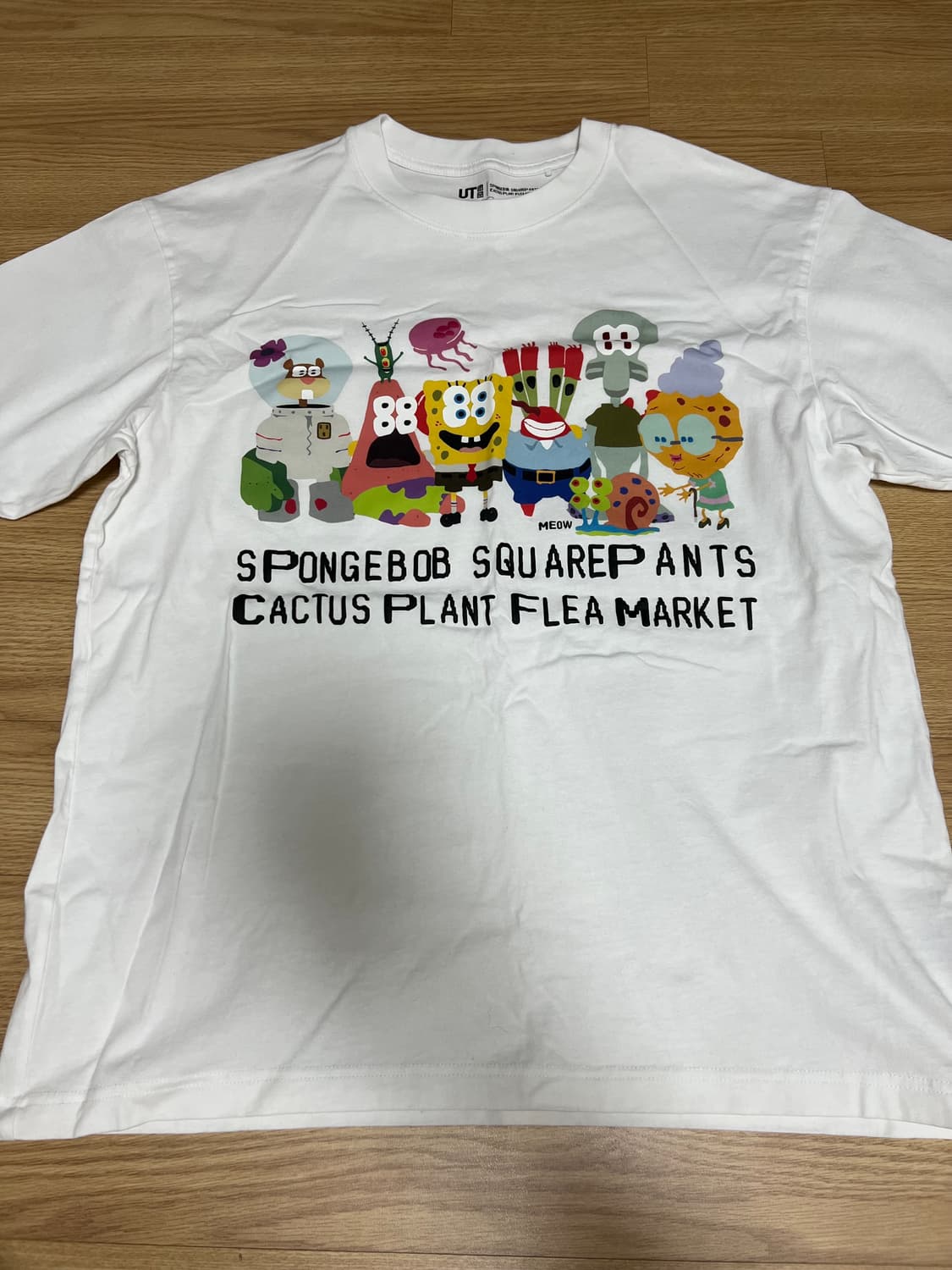 유니클로 스폰지밥 cpfm L 상품이미지2