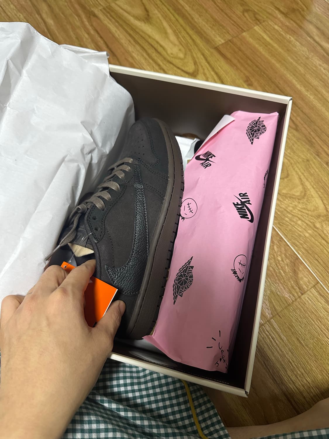 260 나이키 스캇 조던1 다크모카 상품이미지1