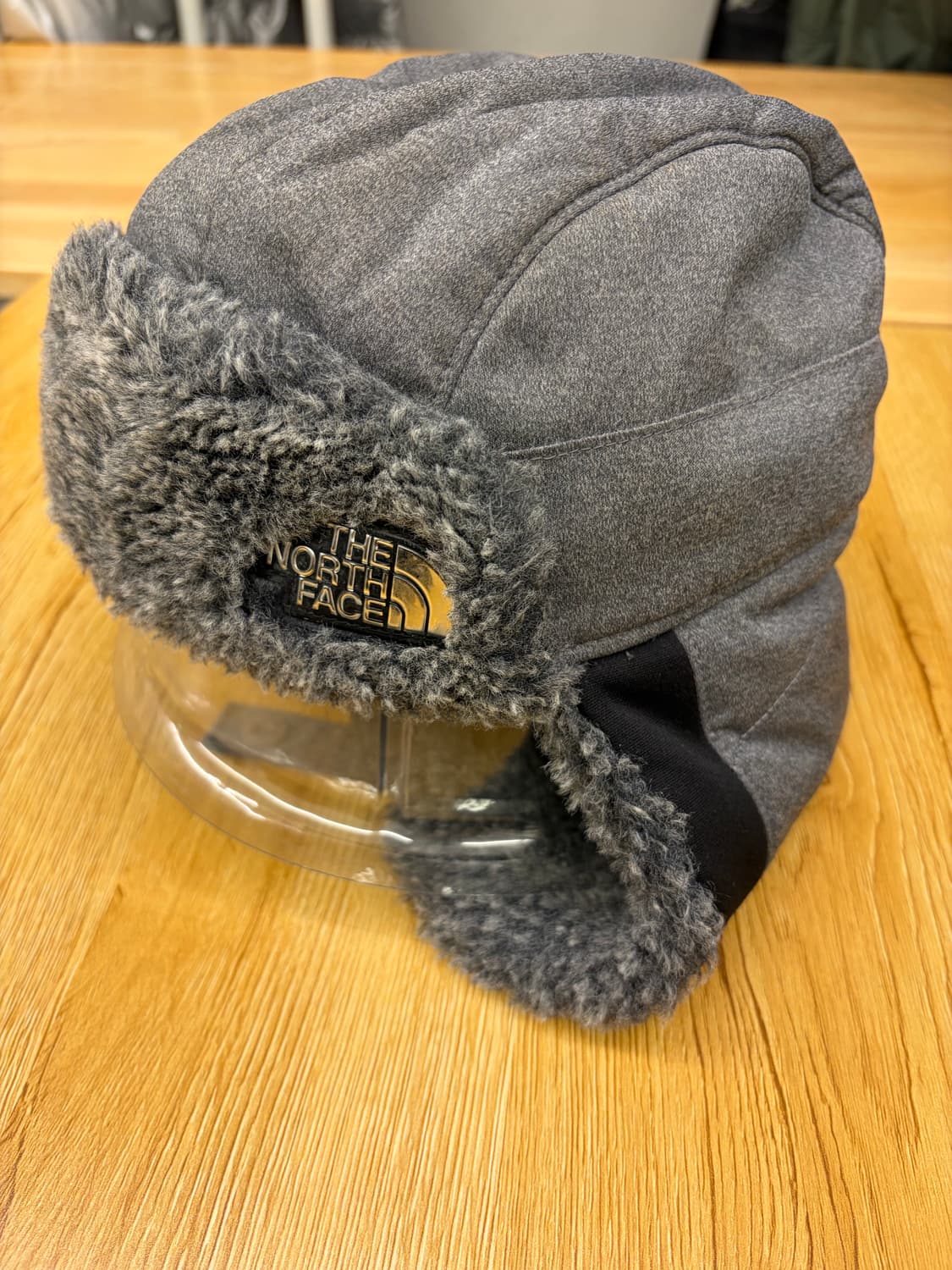 노스페이스 이어머프캡 군밤모자 그레이 61cm 상품이미지2