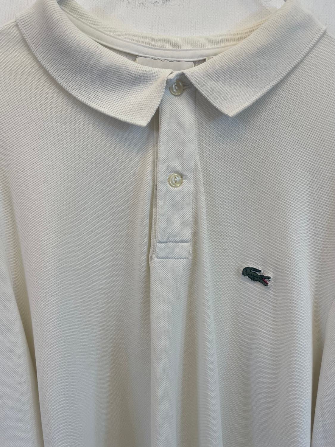 라코스테 긴팔 카라티 면티 면100% 상품이미지3