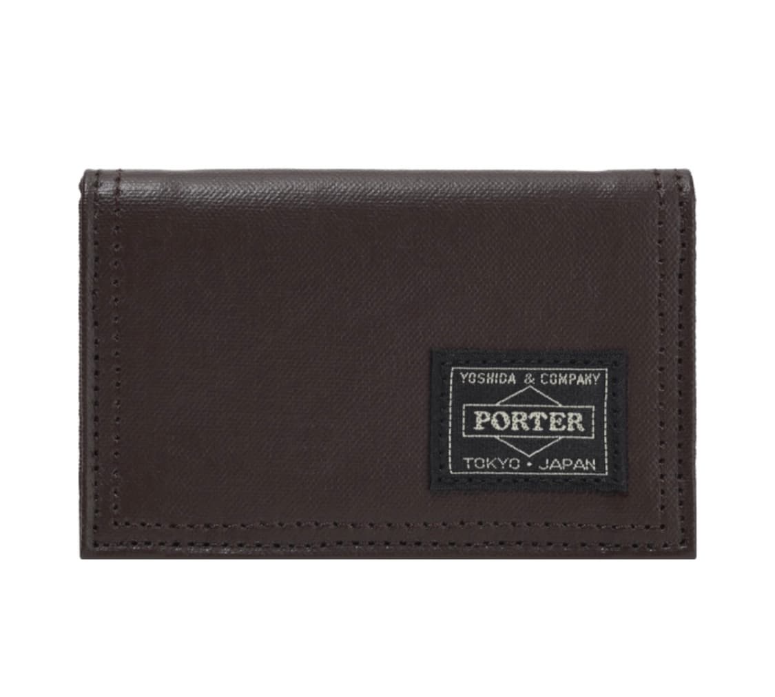 포터 프리 스타일 카드 케이스 브라운 상품이미지1