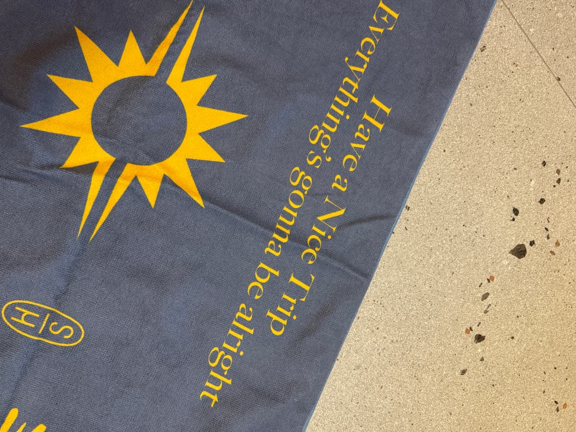 헬로선라이즈 비치타월 2컬러 상품이미지3