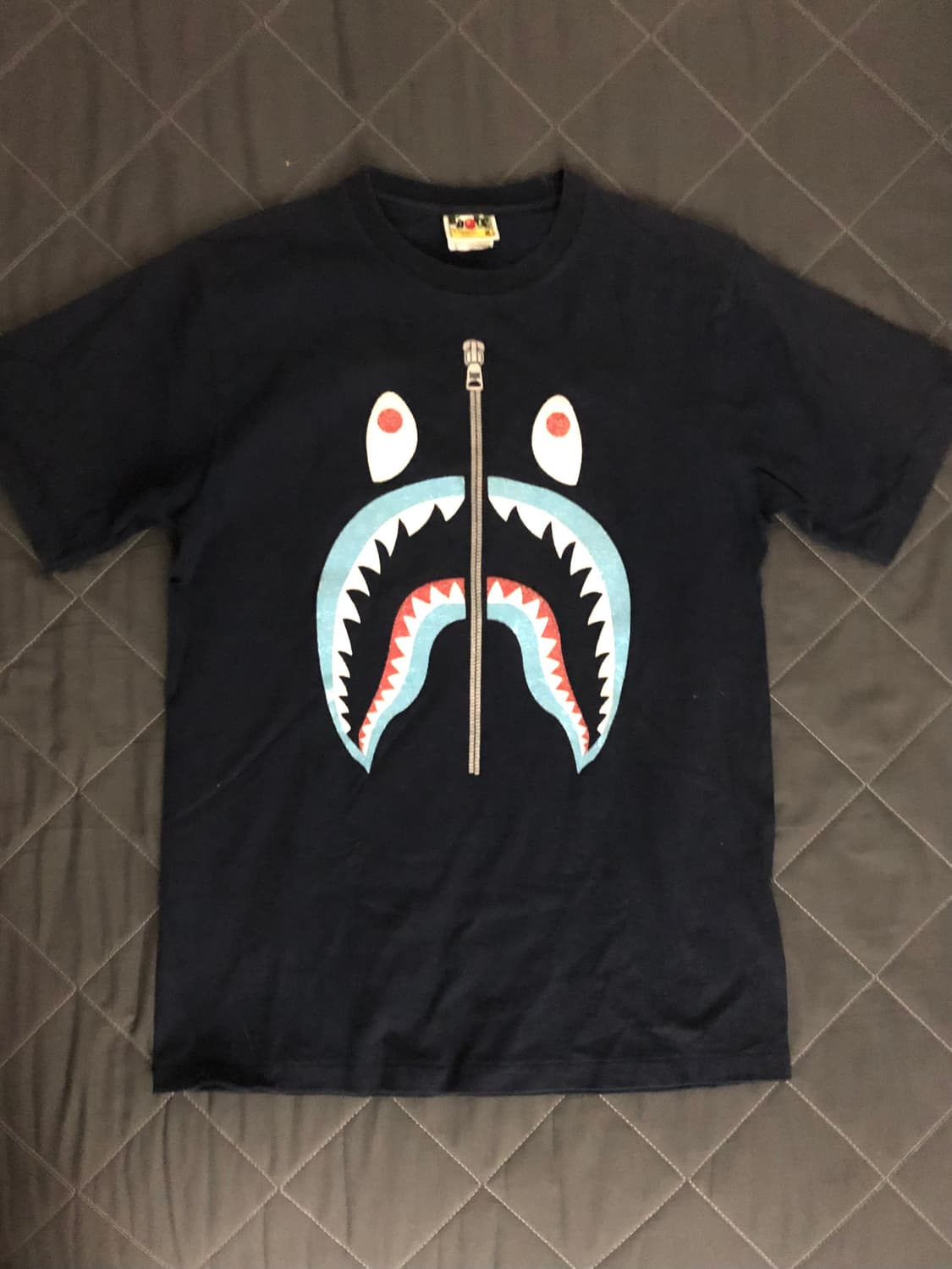 BAPE Glass Beads Shark Tee 상품이미지6