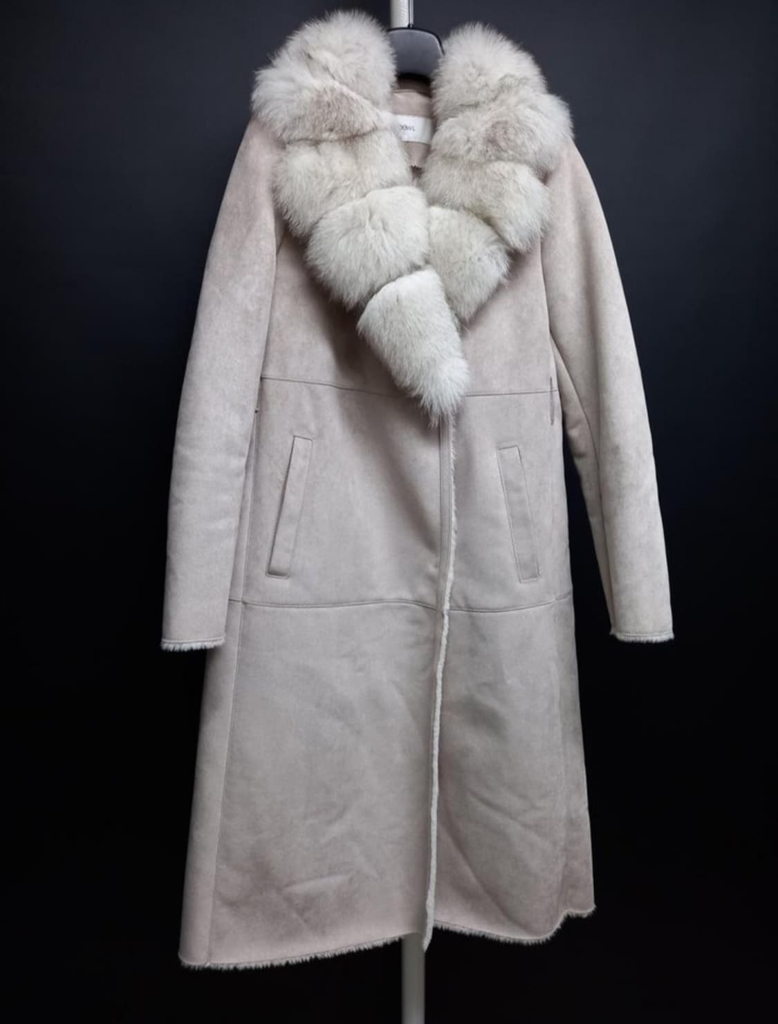 새 듀엘 사가폭스 퍼 무스탕 코트 55 상품이미지3