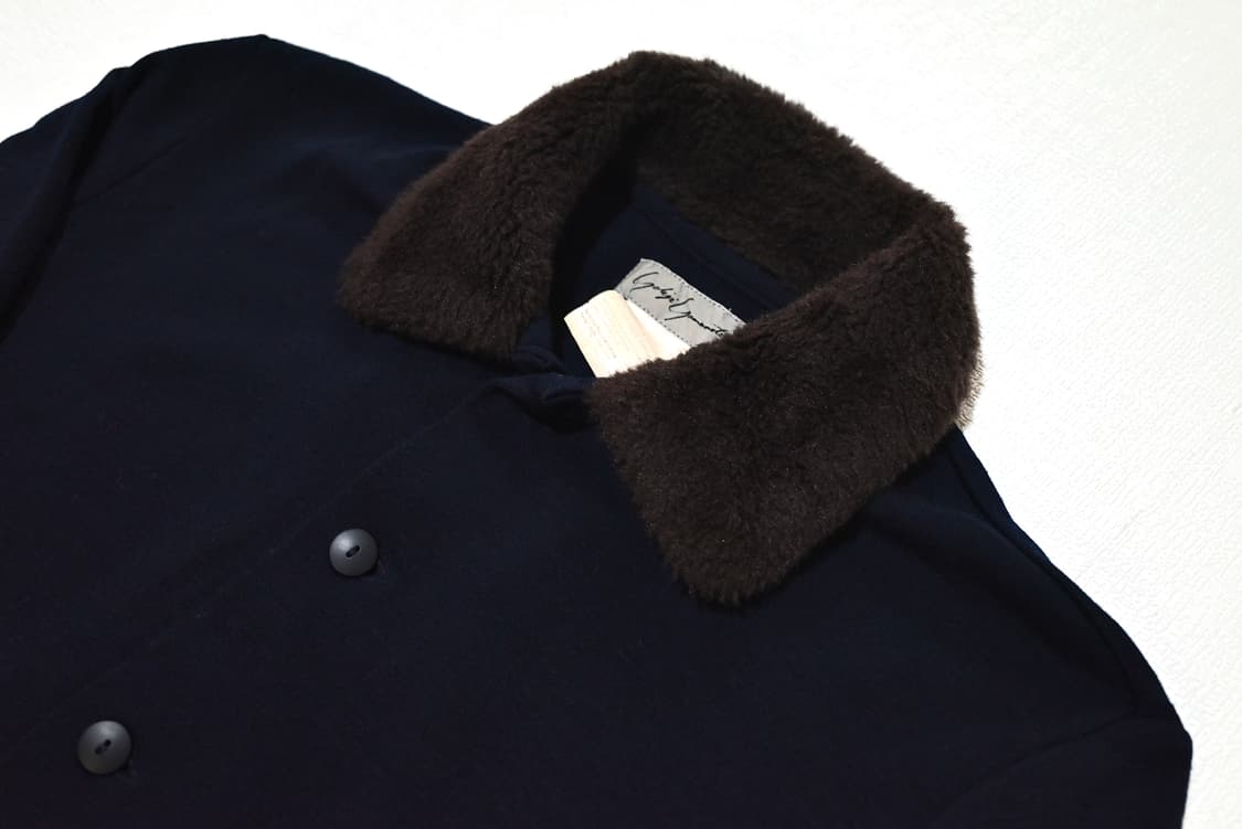 80s Yojhi Yamamoto fur collar jacke 상품이미지2