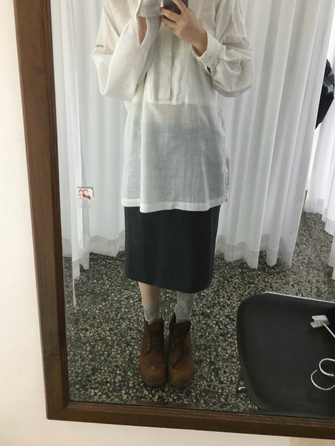Miu Miu 미디스커트 상품이미지1
