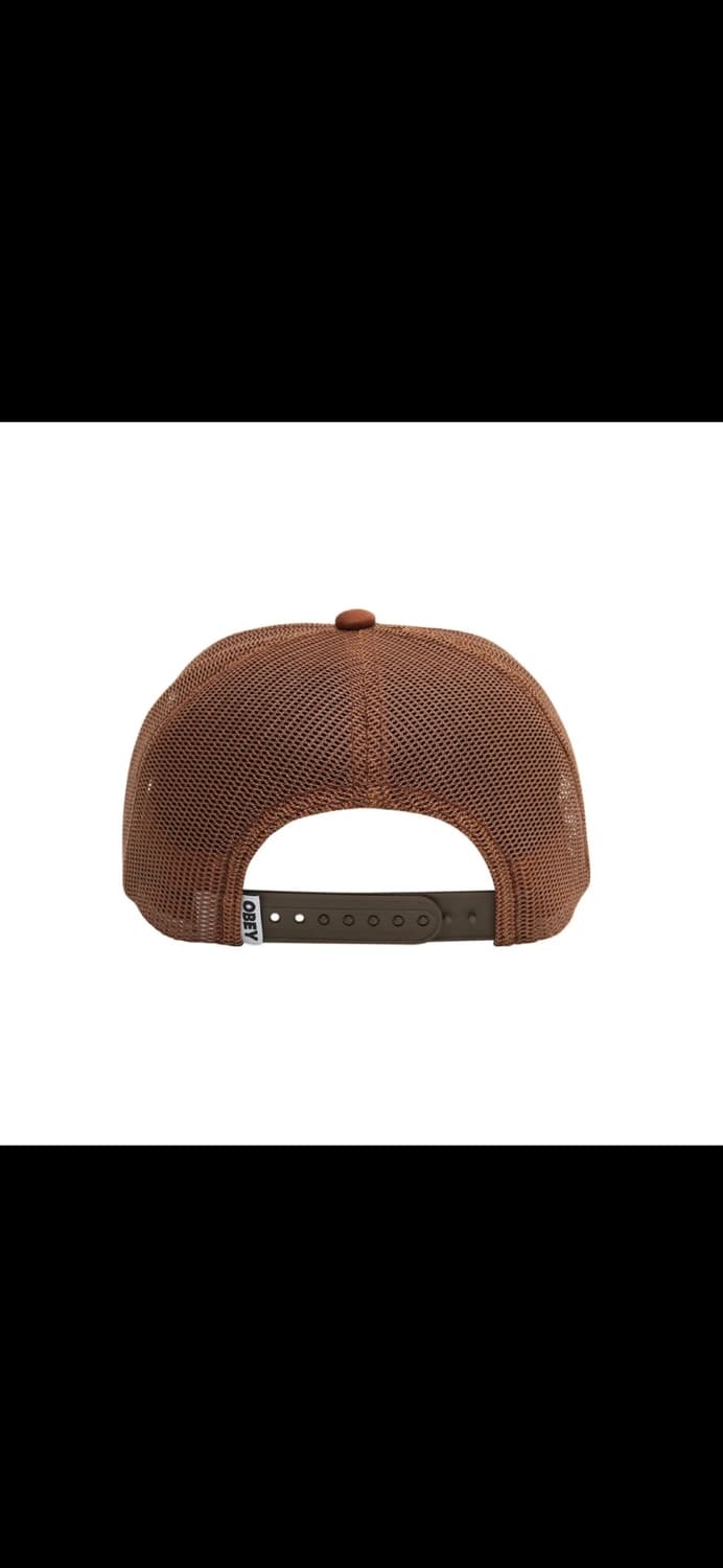 (팝니다.) 오베이 선샤인 폼 트러커 캡 브라운 멀티 상품이미지2