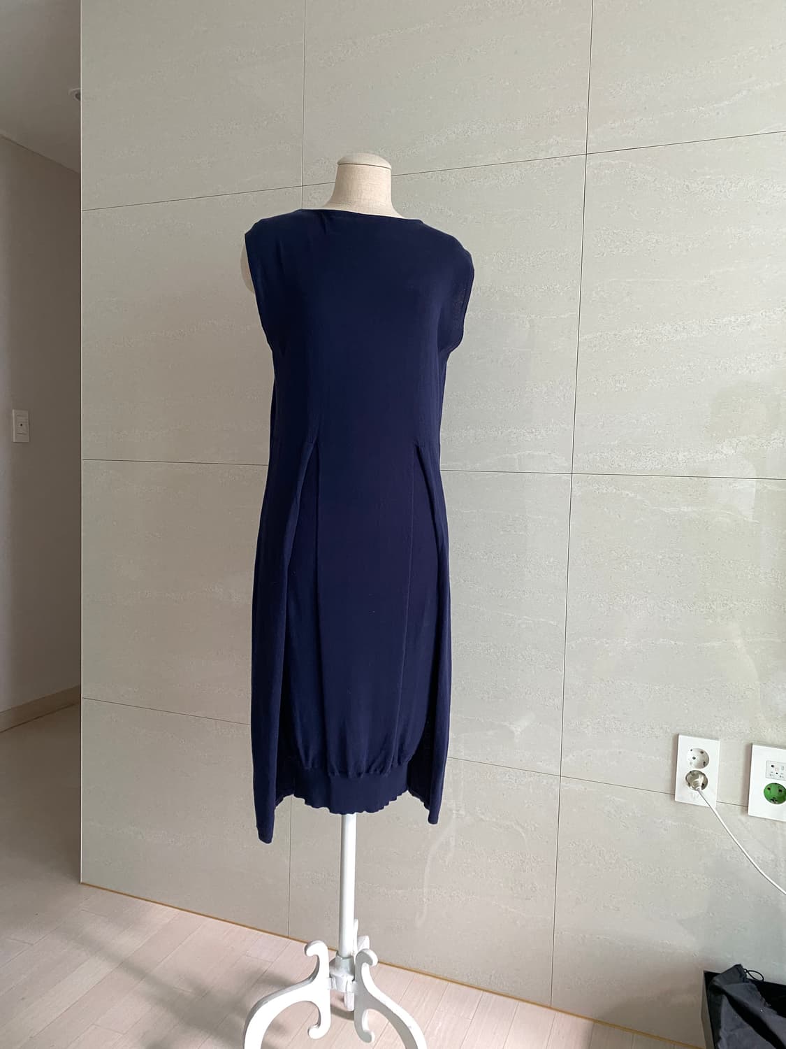 메종마르지엘라 컬렉션라인   코튼 캐시미어 니트 원피스M 상품이미지1