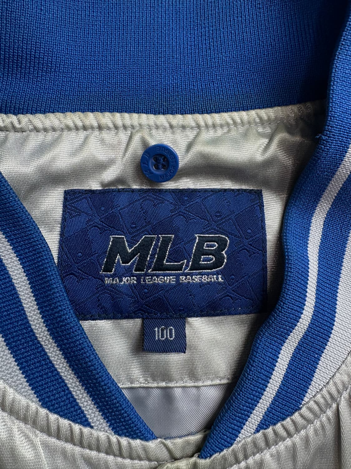 00s MLB 뉴욕 양키스 메탈 새틴 바시티 자켓 3062 상품이미지4