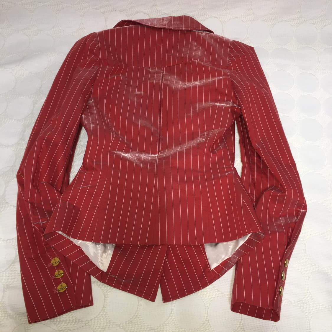 Vivienne Westwood 레드 스트라이프 자켓 상품이미지6