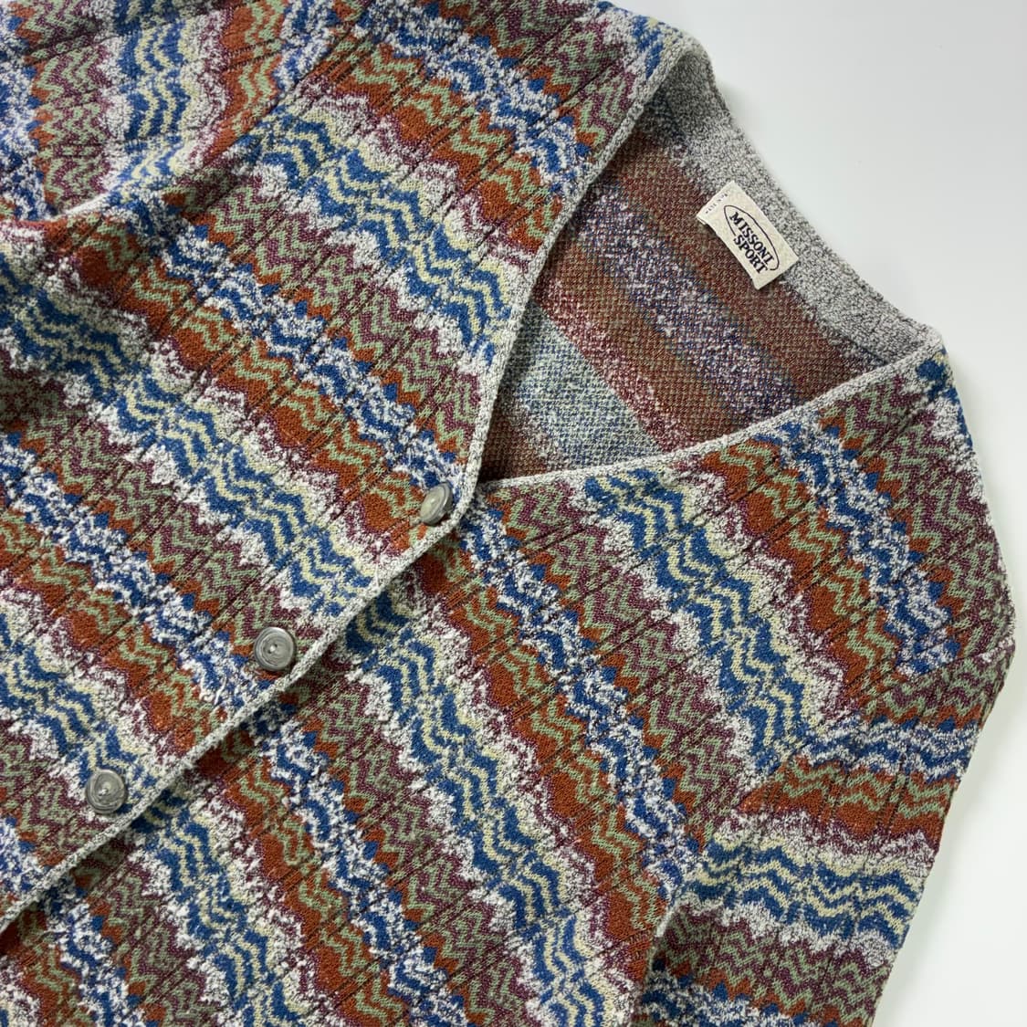 Missoni  미쏘니 에스닉 패턴 브이넥 니트 가디건  상품이미지3