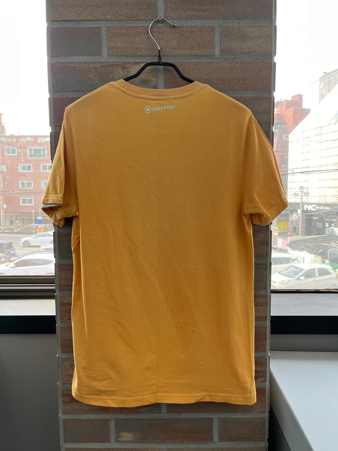 컨버스 패치 로고 프린틴 반팔 티셔츠 상품이미지7