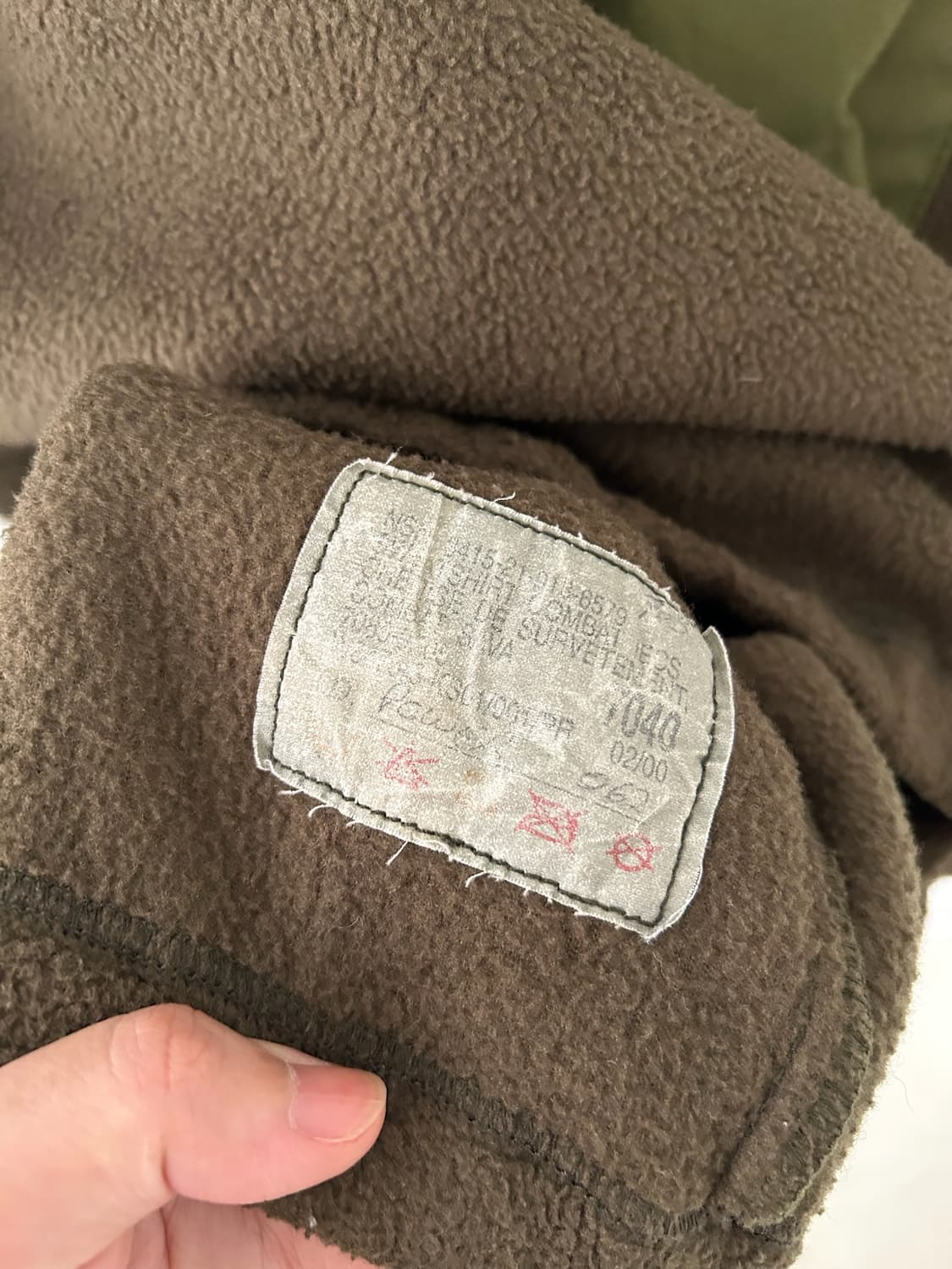 90's Canadian Army Sweatshirt Combat IEC 상품이미지5
