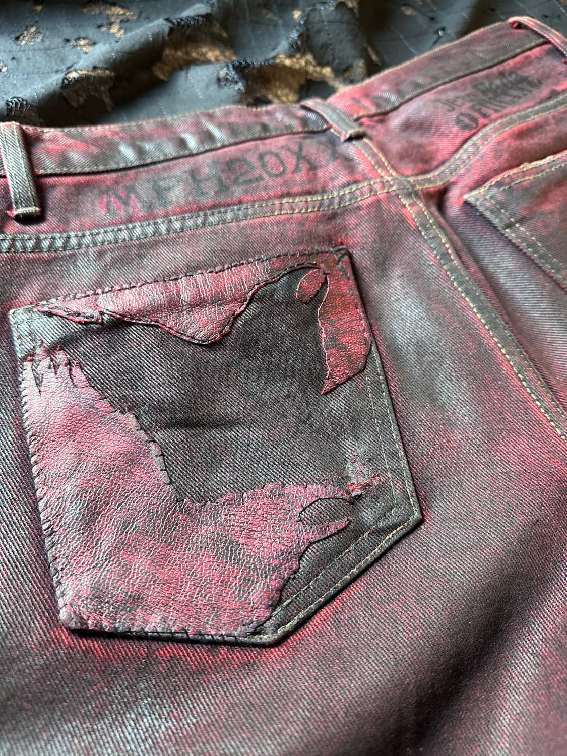 (MPH) bloodmoon raven bootcut jeans 상품이미지6