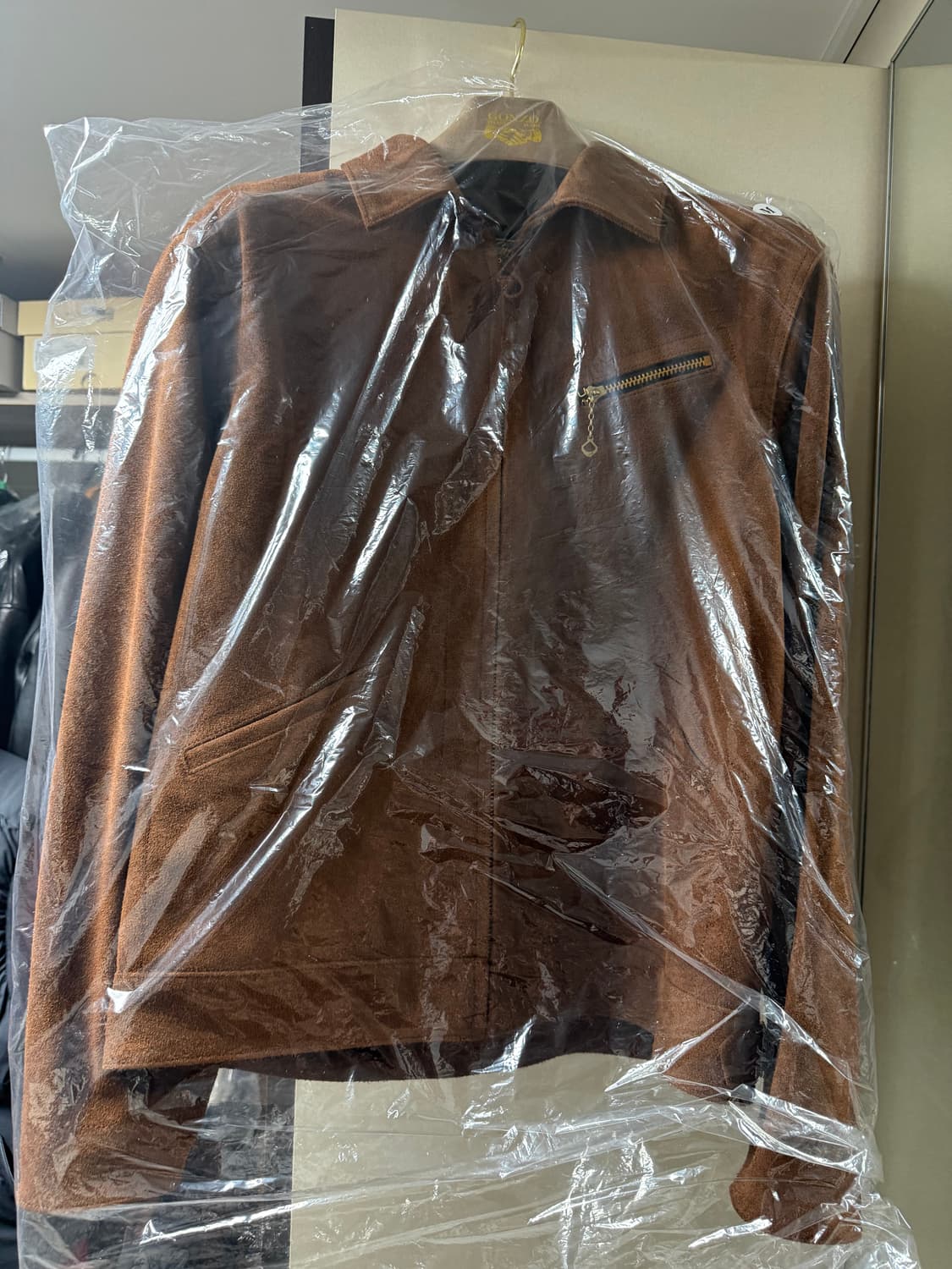 [M사이즈] 곤조3 아카펠라클로딩 스웨이드 자켓 새상품 상품이미지1