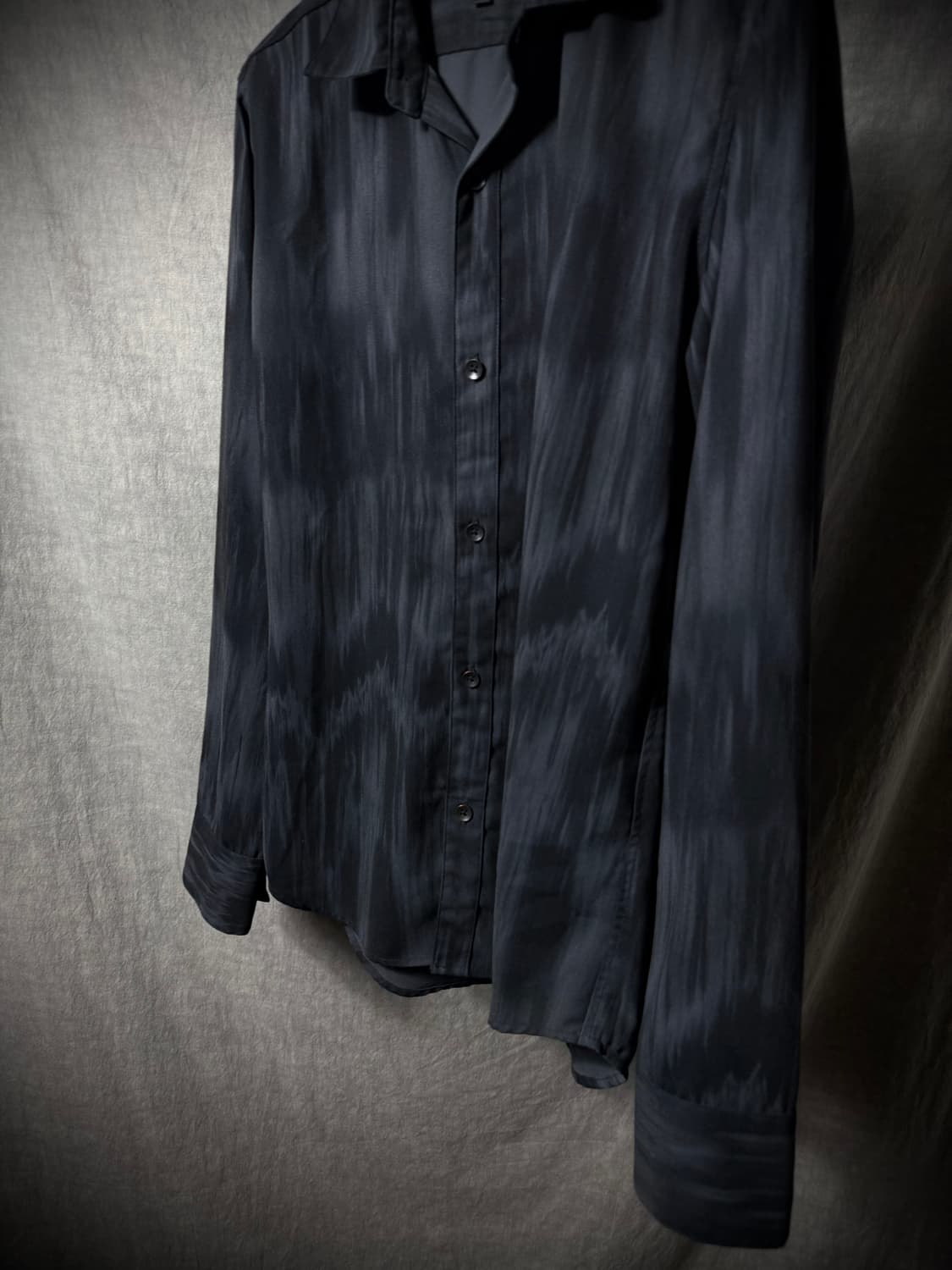 Schlüssel Shadow Pattern Dress Shirt  상품이미지4