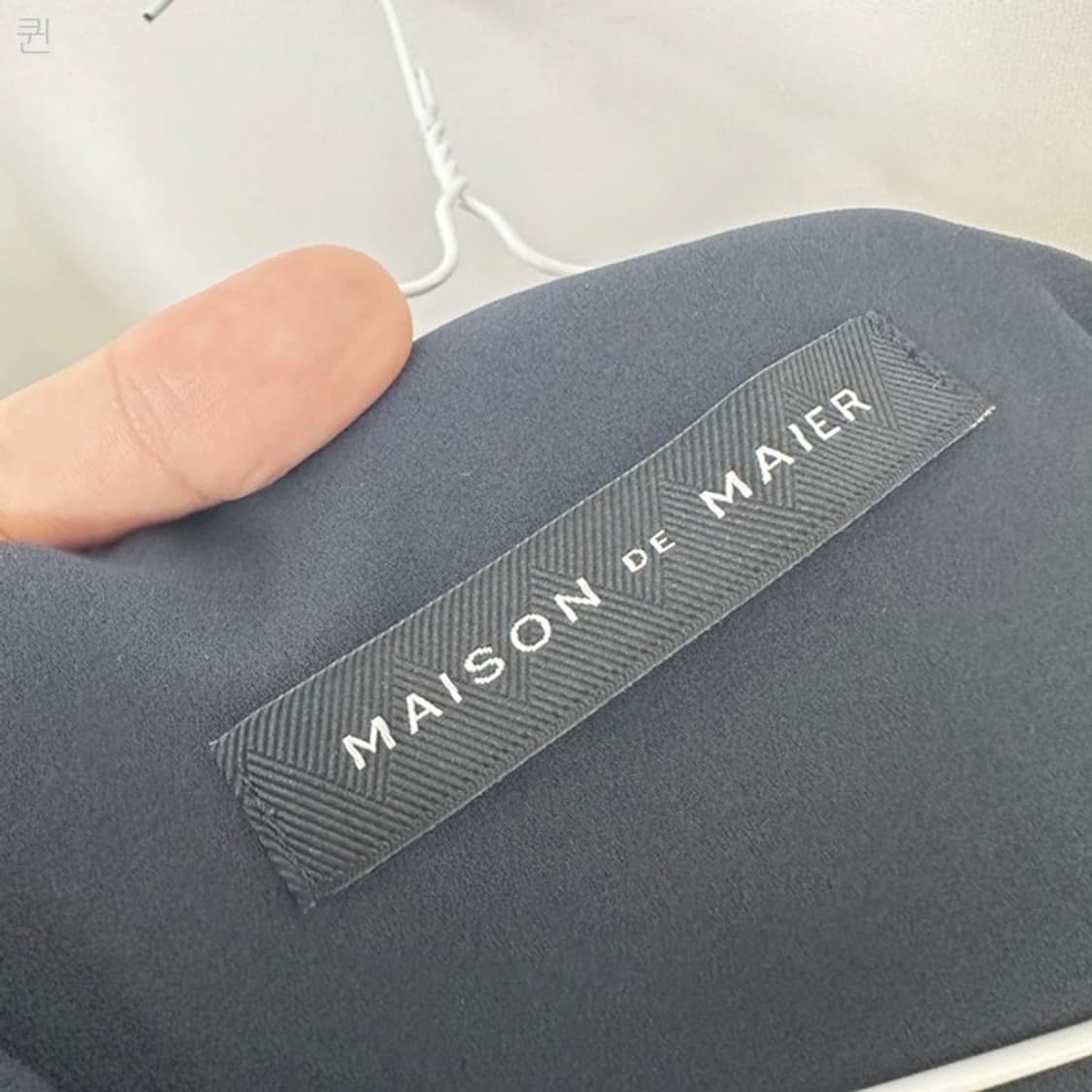 MAISON DE MAIER 여자 카라 롱원피스 다크네이비 FREE 상품이미지7
