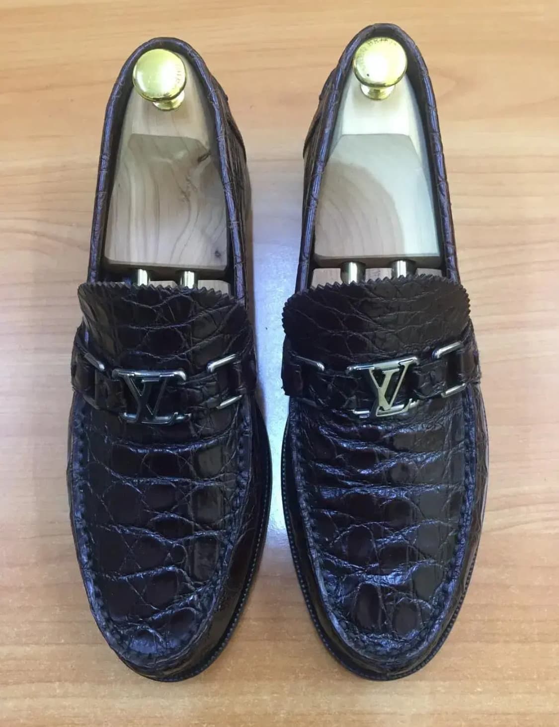 루이비통 페니로퍼(크로커다일 스킨-악어가죽)8 사이즈 상품이미지2