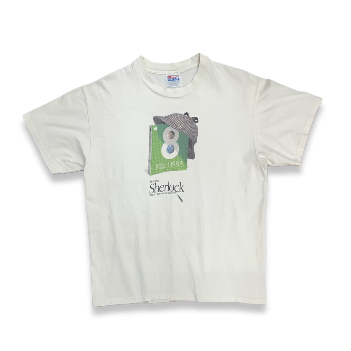 1998' Apple mac OS 8.5 셜록 티셔츠 L 상품이미지1