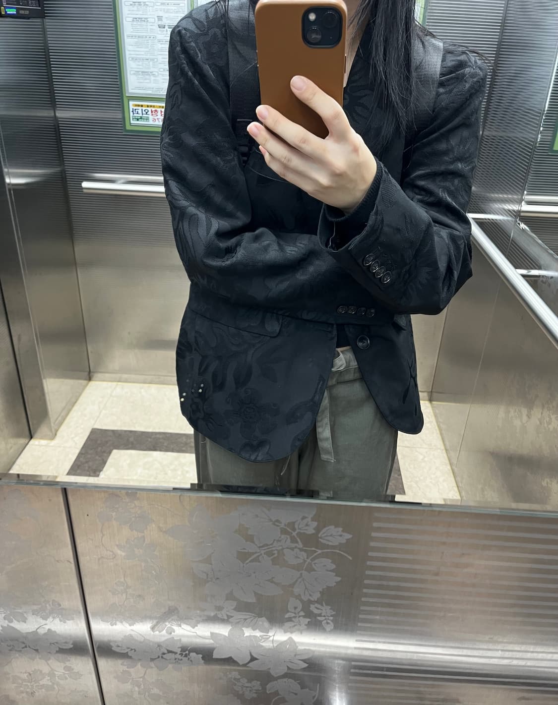 stussy no vacancy inn 자카드 자켓 상품이미지2