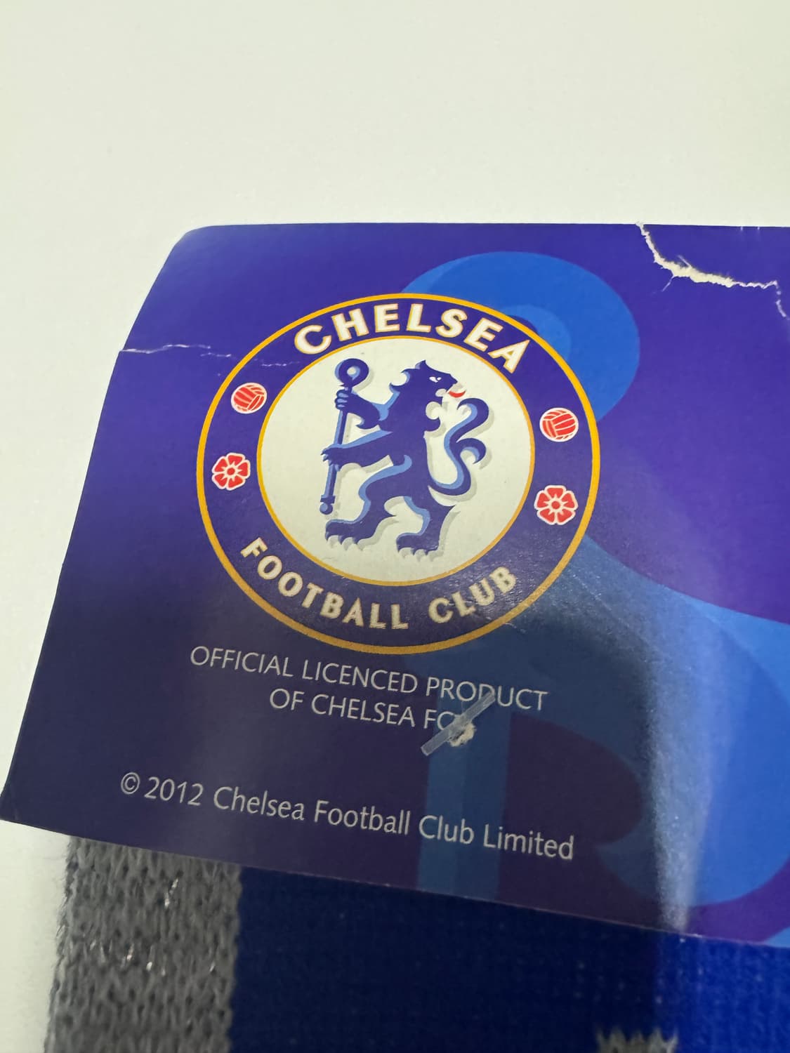 <새상품> 첼시 FC 공식 머플러 블루 상품이미지7