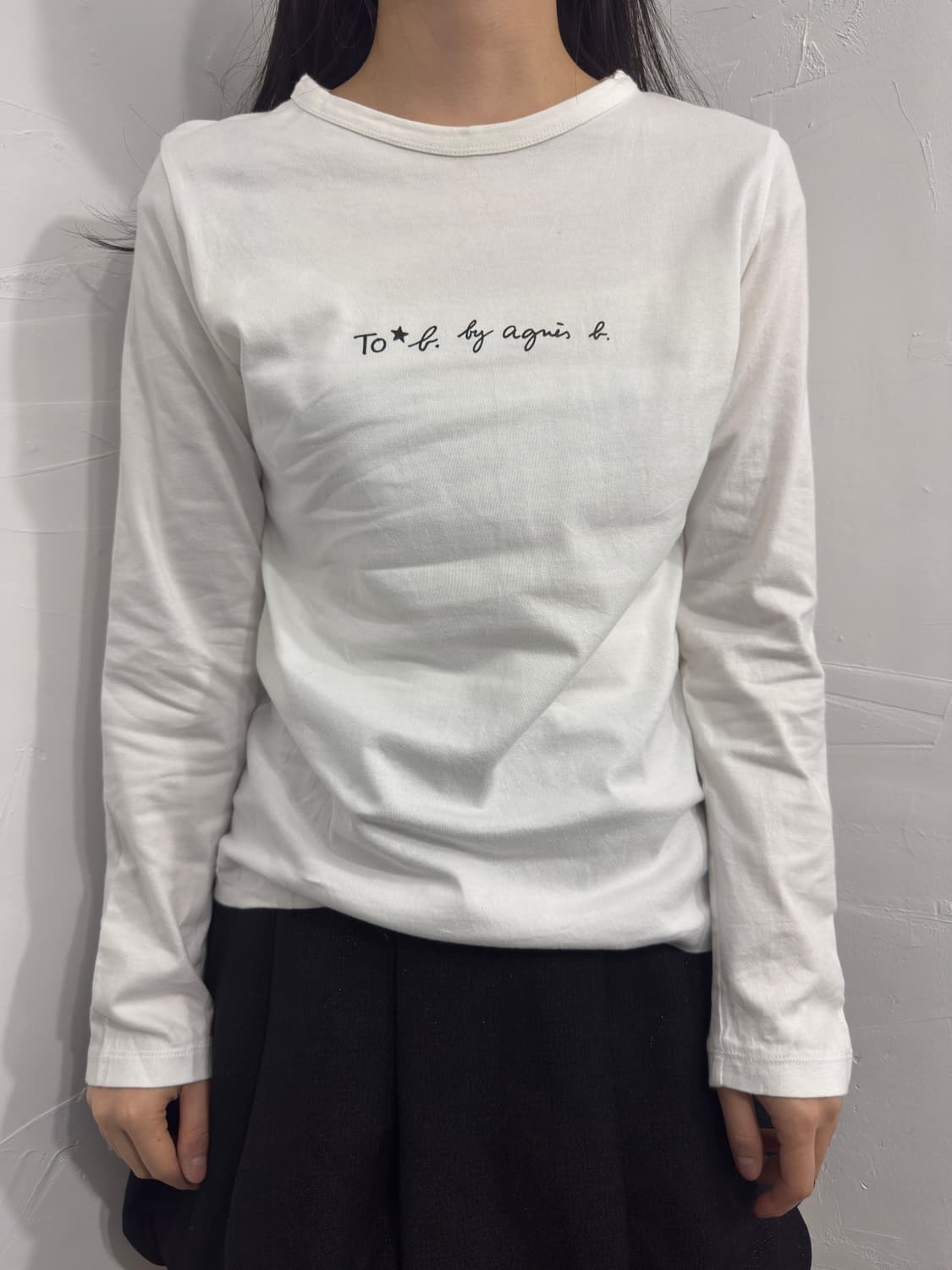agnes b printing longsleeve 상품이미지1