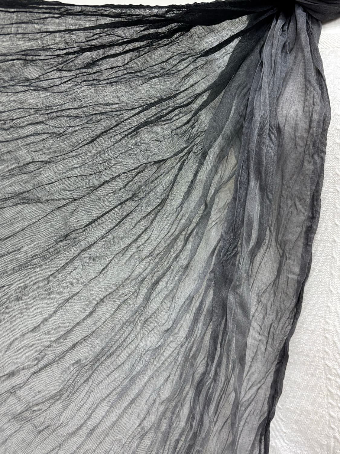 빈티지 그레이 머플러 목도리 상품이미지3