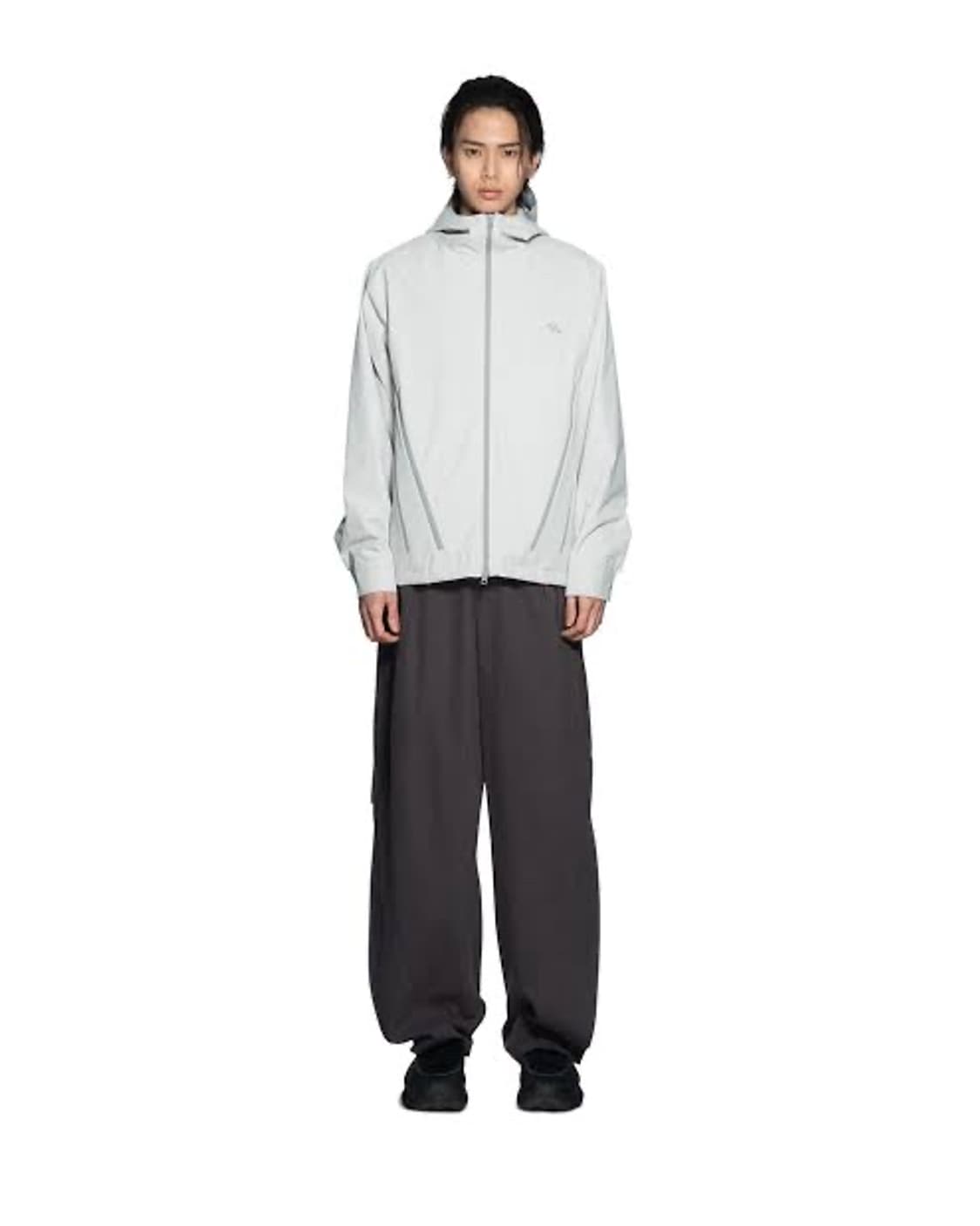 산산기어 와이드 스냅 팬츠 그레이 23ss Size 1 상품이미지2