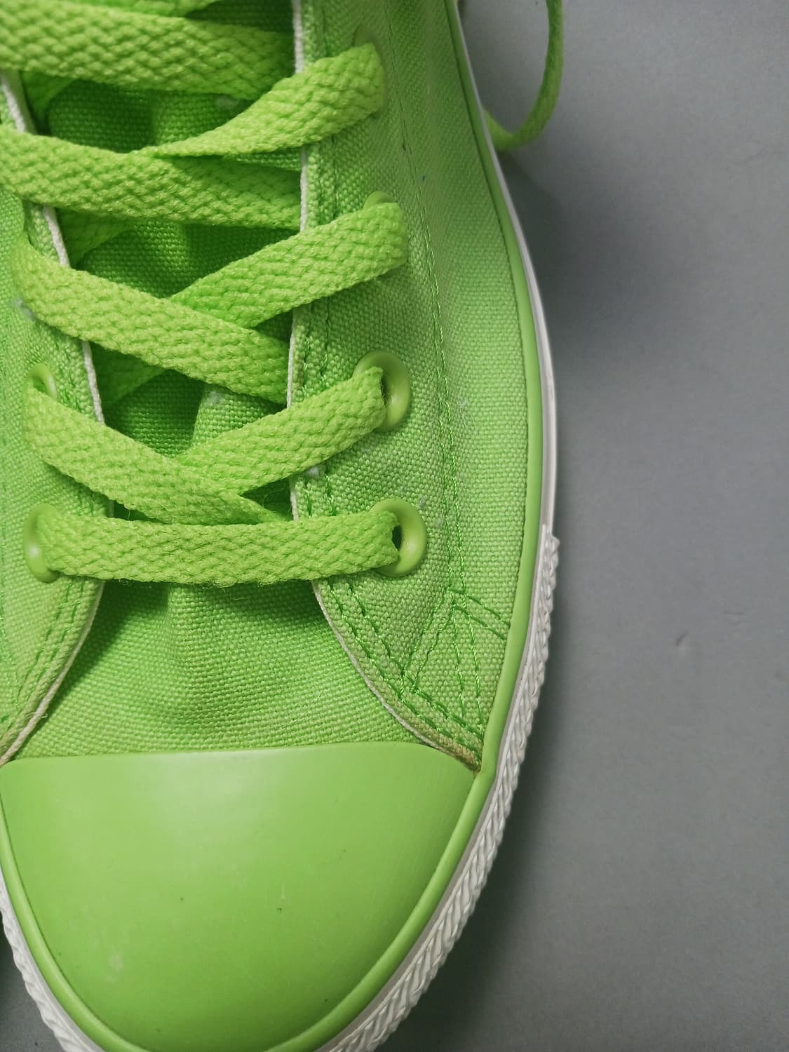 [270] 컨버스 척테일러 하이 라임그린 운동화 상품이미지3