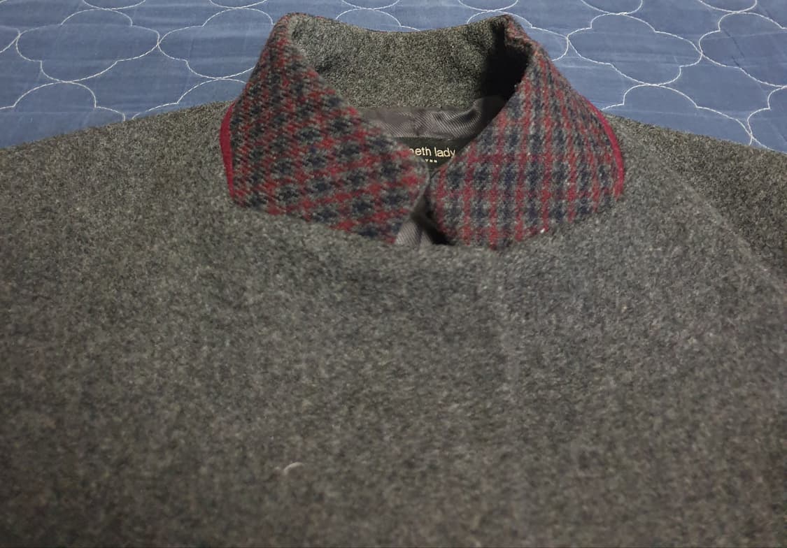 (협업제품) 케네스레이디 바이 린 울 미디코트 그레이 (55) 상품이미지2