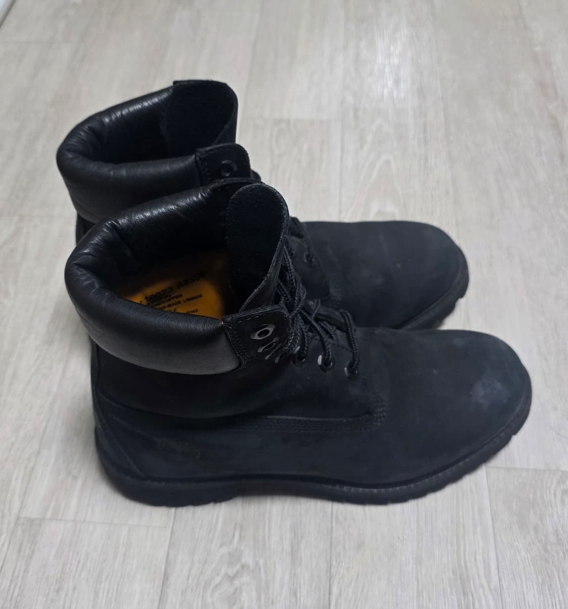 팀버랜드 6인치 워터프루프 프리미엄 블랙부츠(255~260) 상품이미지3