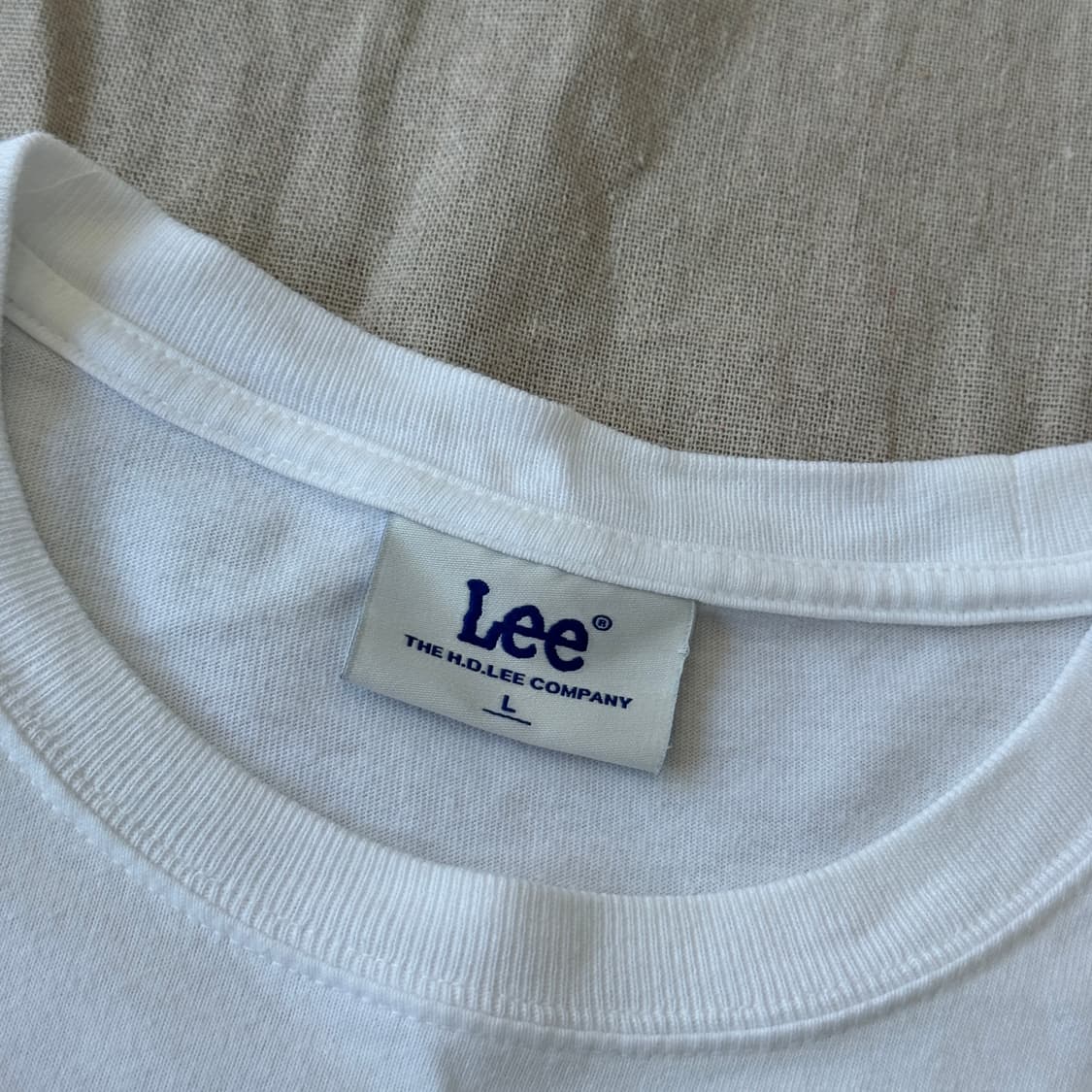 Lee 리 캐릭터 프린팅 반팔 L 상품이미지4